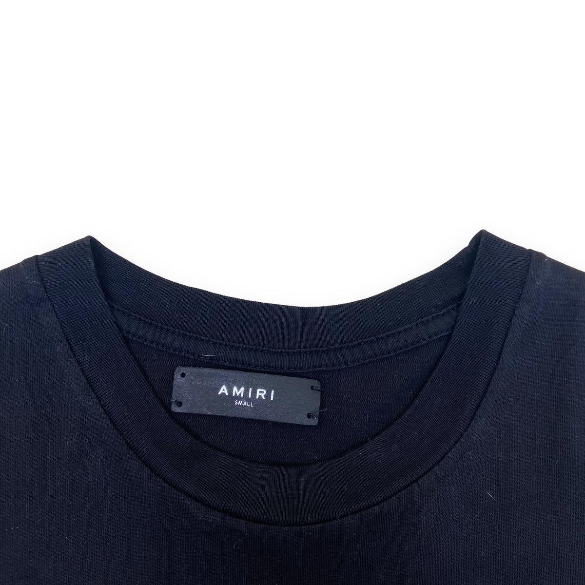 AMIRI LOGO T-SHIRT BLACK S