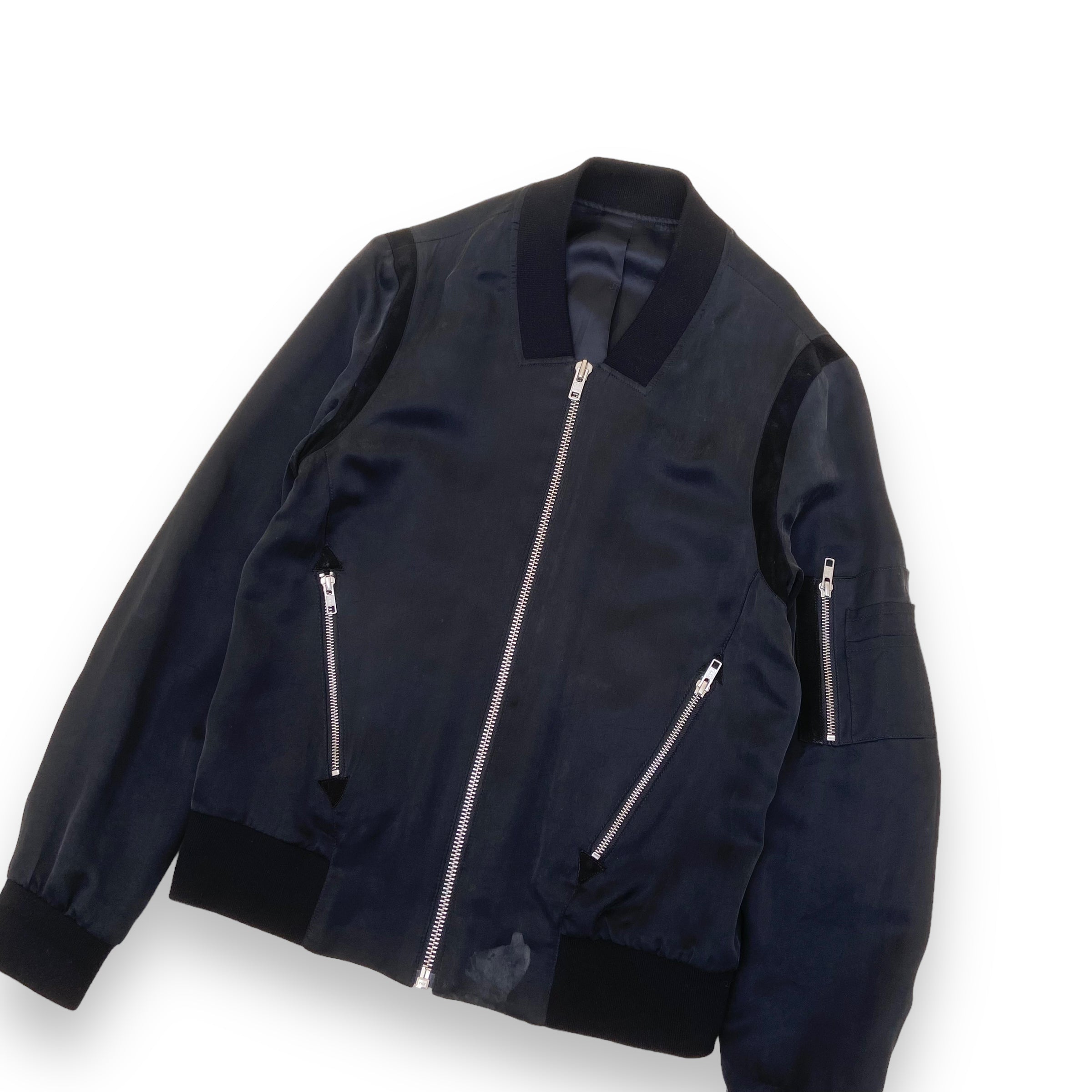 THE KOOPLES BOMBER JACKET NAVY S
