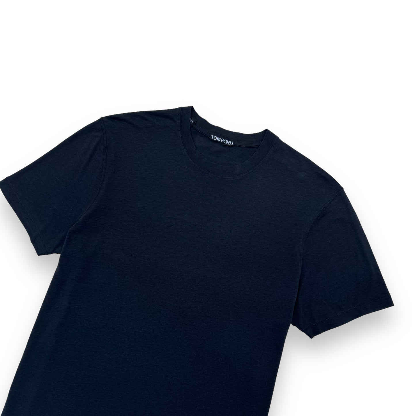 TOM FORD CLASSIC COTTON-BLEND T-SHIRT BLACK L