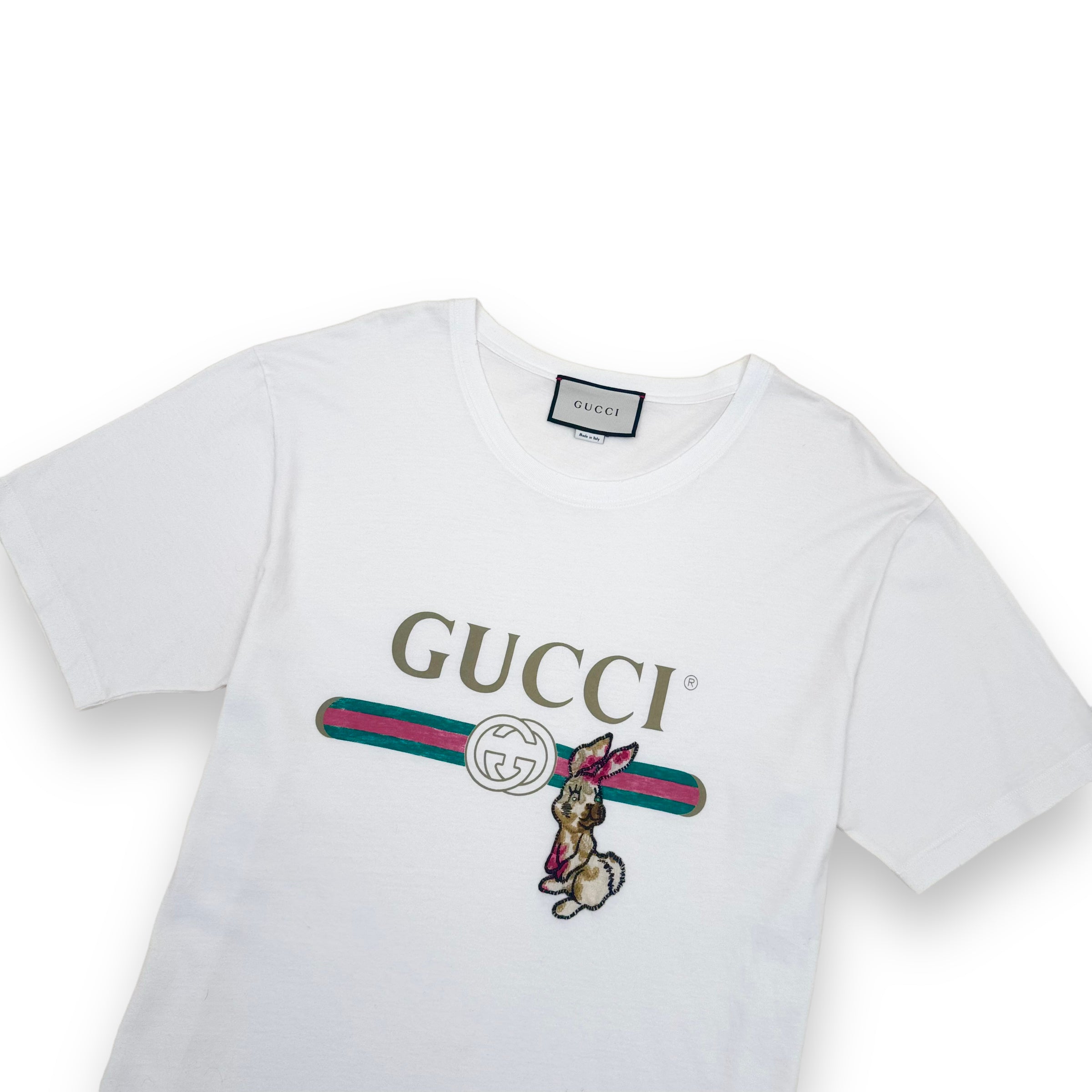 GUCCI BUNNY T-SHIRT WHITE M