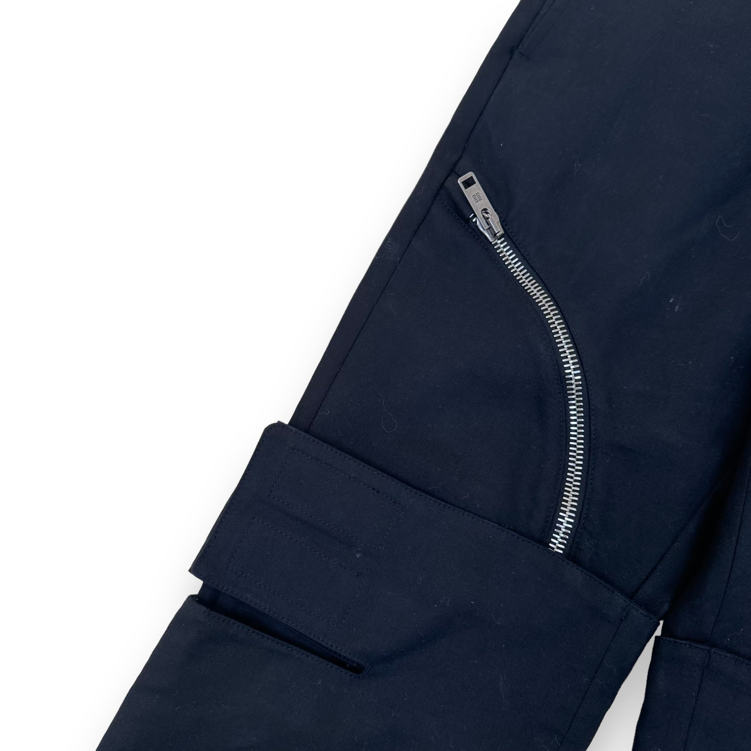 GIVENCHY ZIP TROUSERS BLACK M