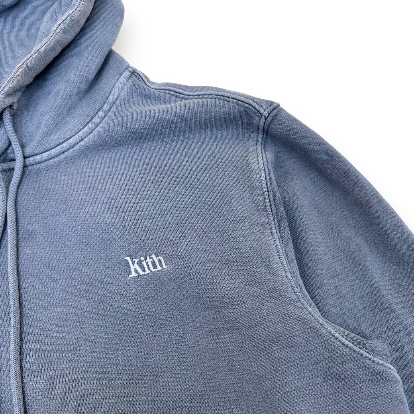 KITH WASHED GREY HOODIE S