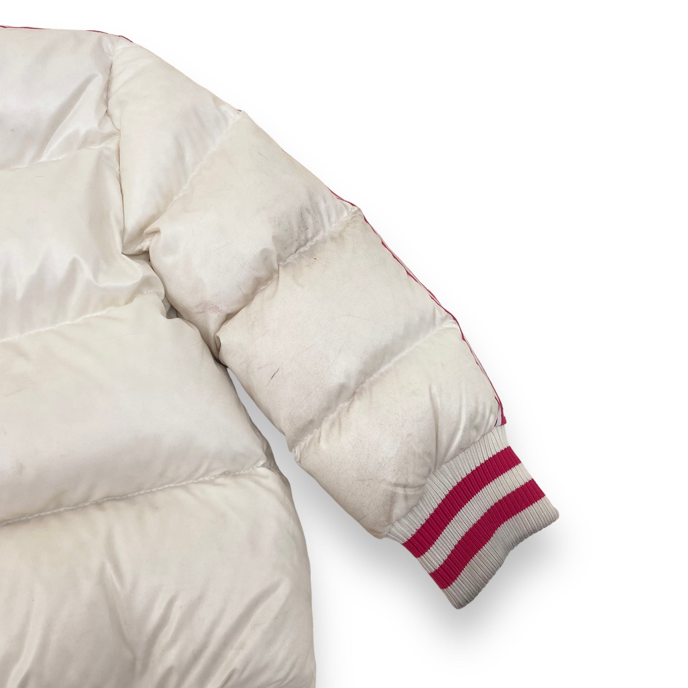 MONCLER PUFFER JACKET WHITE AGE5