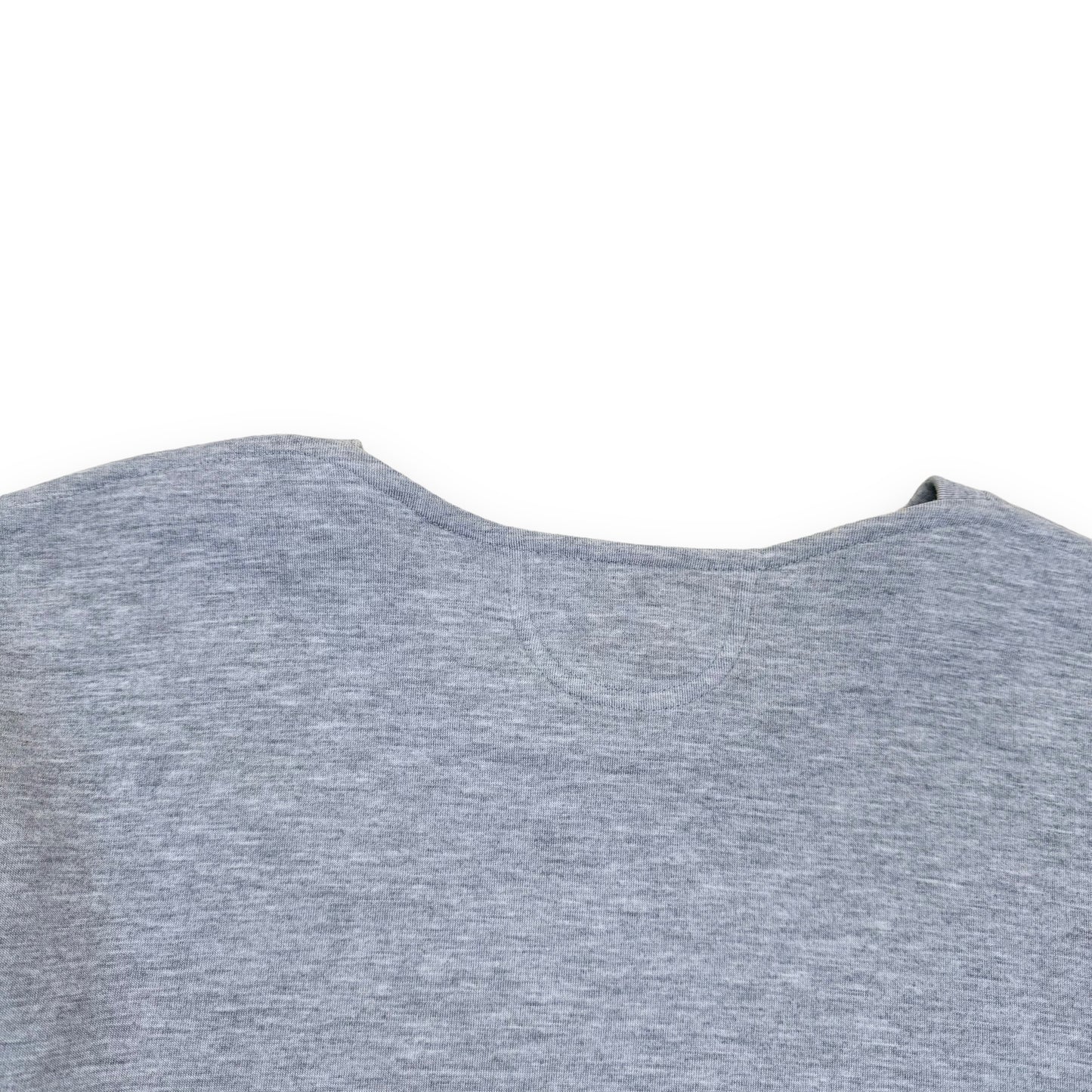 HELMUT LANG CREW NECK SHORT SLEEVE SWEATSHIRT GREY S