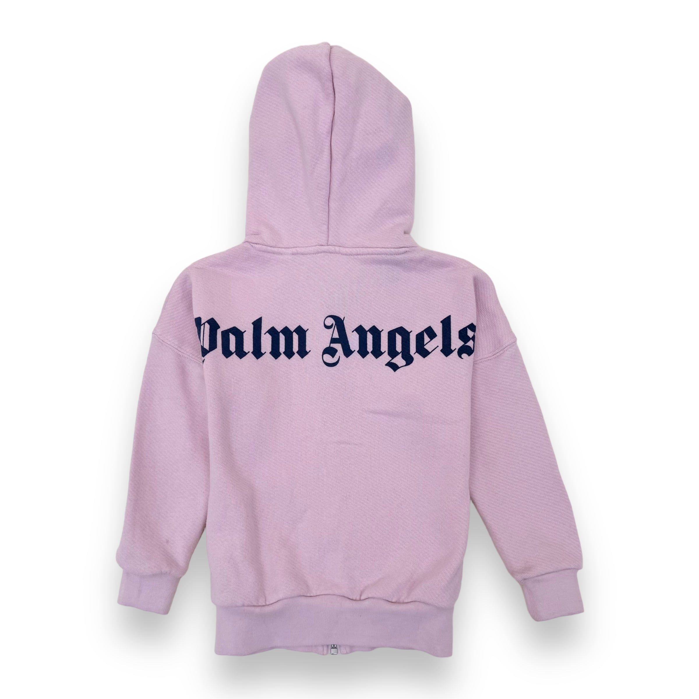 PALM ANGELS LOGO-PRINT HOODIE PINK AGE4