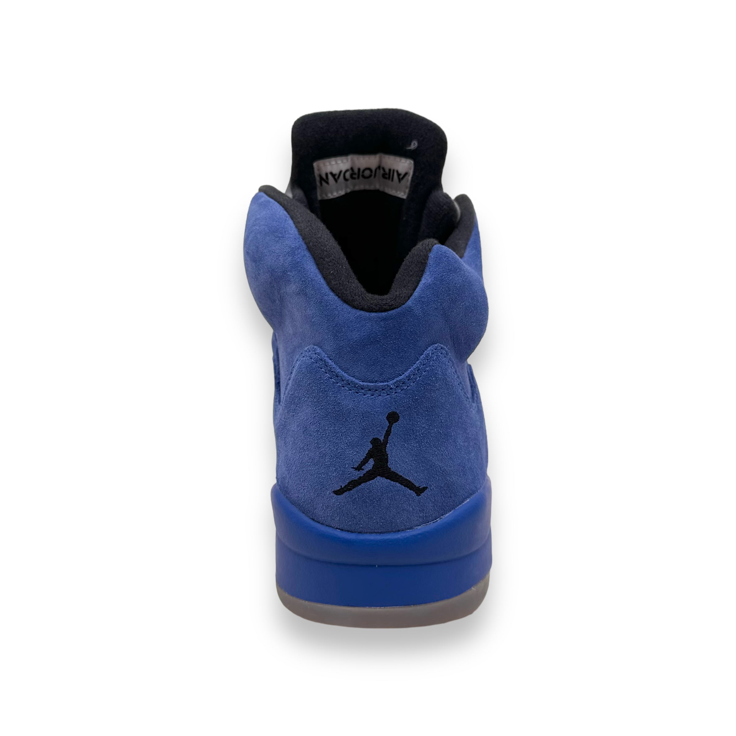 AIR JORDAN 5 RETRO SUEDE SNEAKERS BLUE UK11