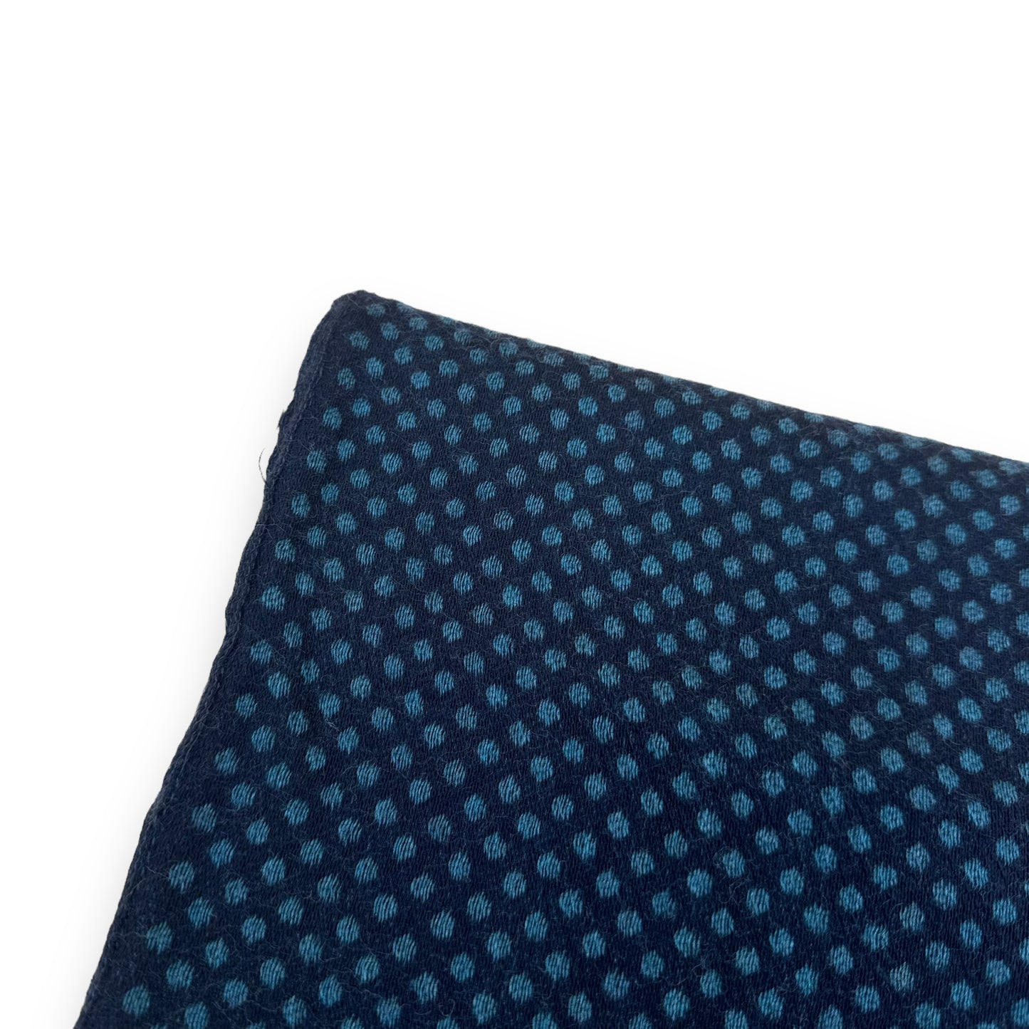 THOM SWEENEY WOOL / SILK REVERSIBLE SCARF NAVY