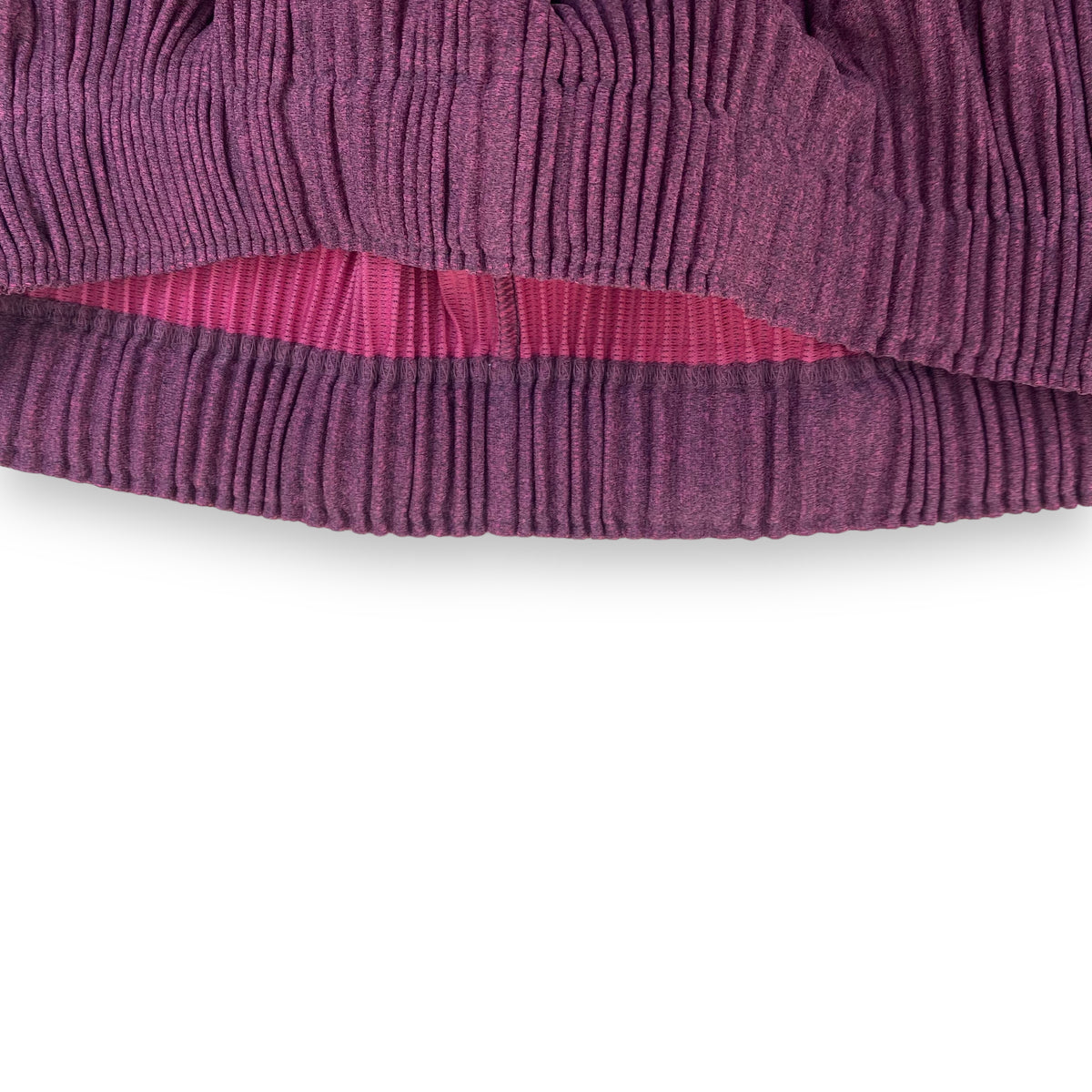 ISSEY MIYAKE HOMME PLISSÉ TECHNICAL BAGGY TROUSERS PURPLE L