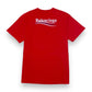 BALENCIAGA LOGO T-SHIRT RED S