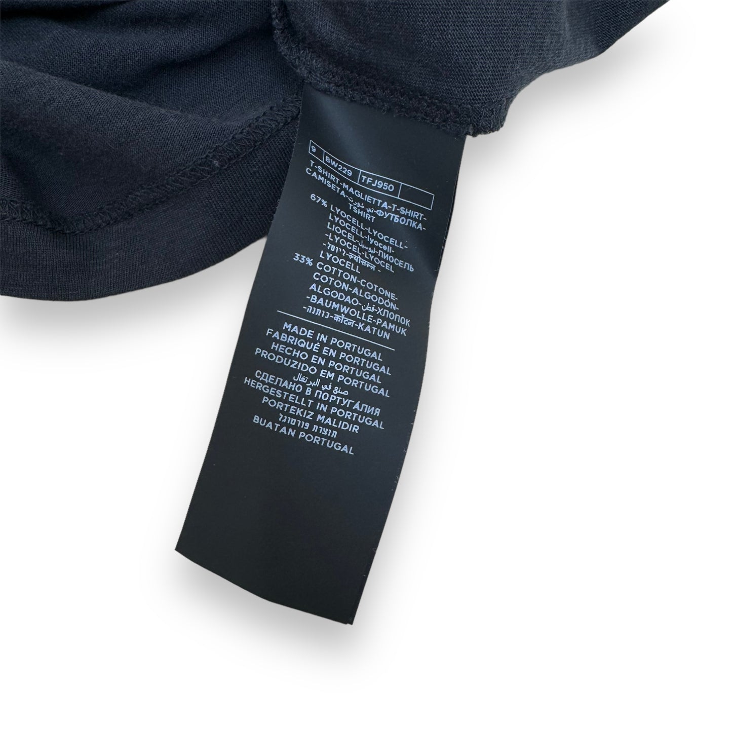 TOM FORD CLASSIC COTTON-BLEND T-SHIRT BLACK L