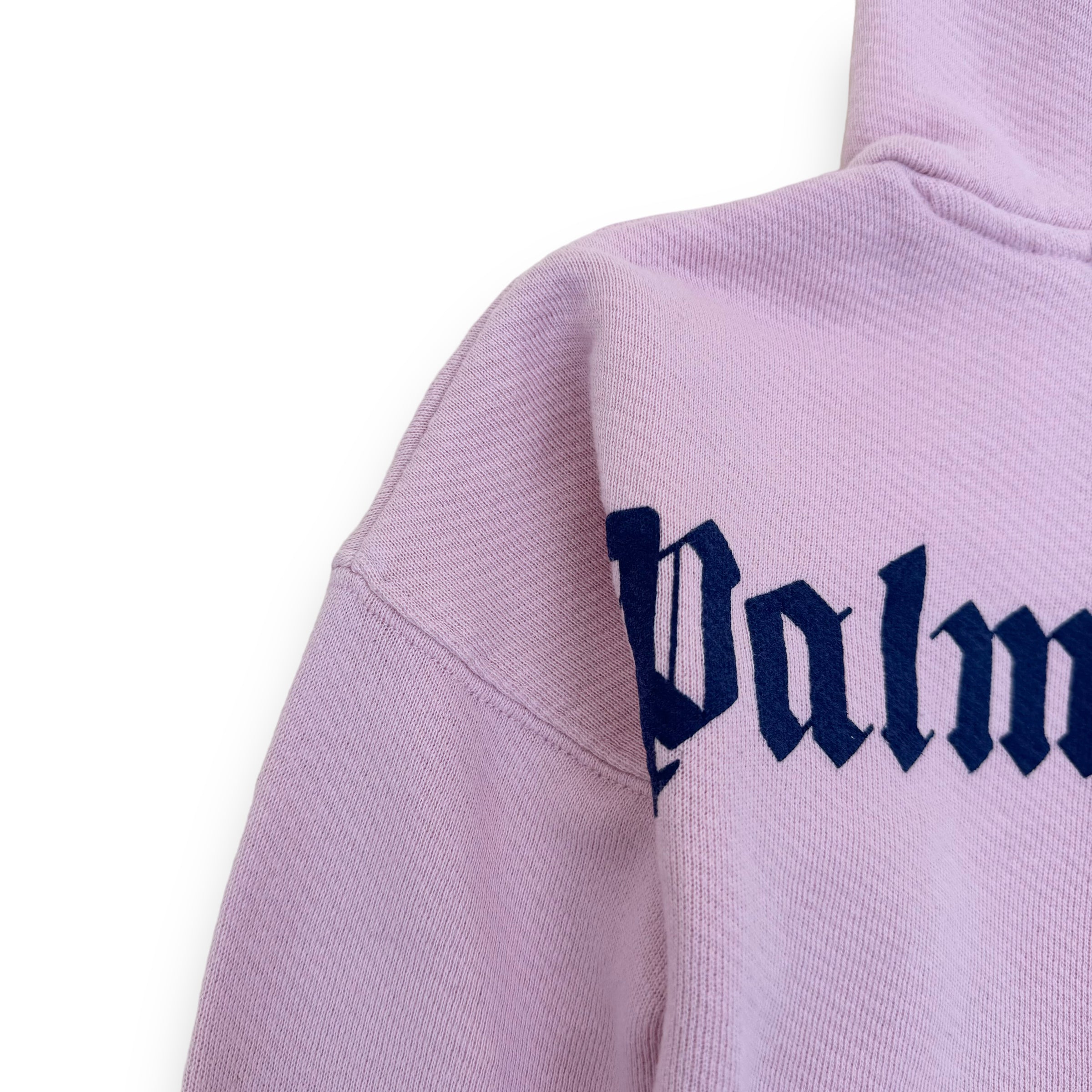PALM ANGELS LOGO-PRINT HOODIE PINK AGE4