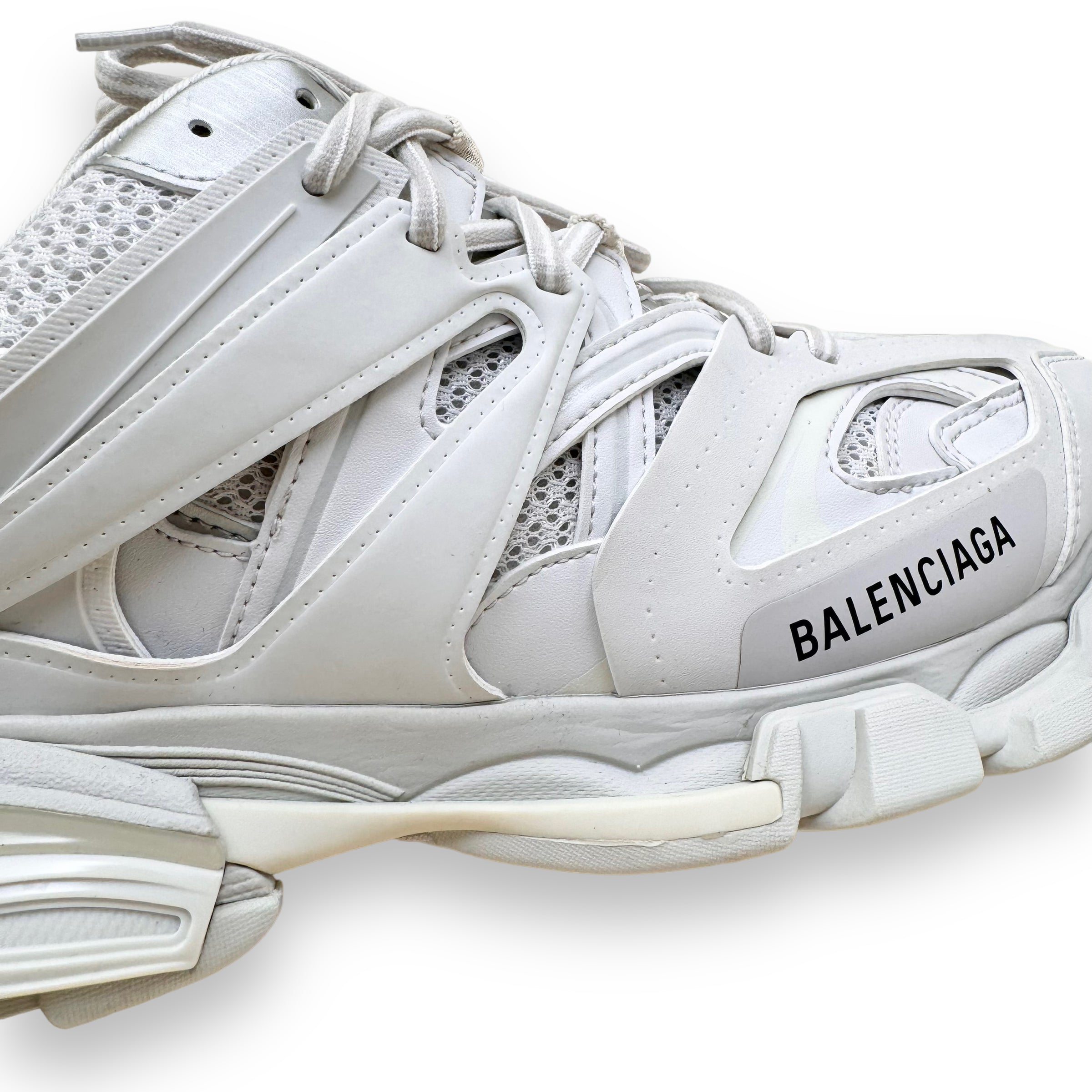 BALENCIAGA TRACK RUNNER SNEAKERS WHITE UK8