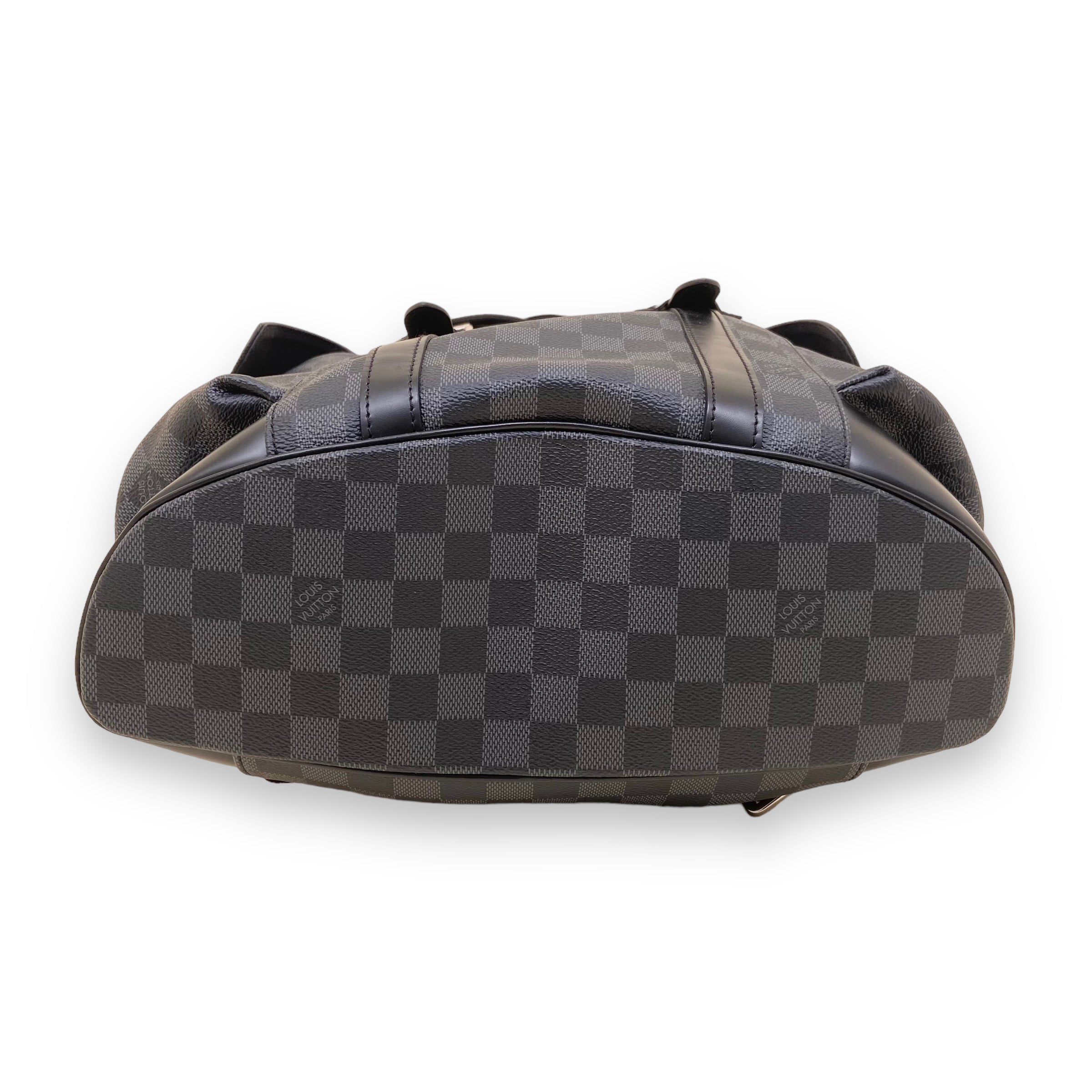 LOUIS VUITTON CHRISTOPHER MM BACKPACK BLACK