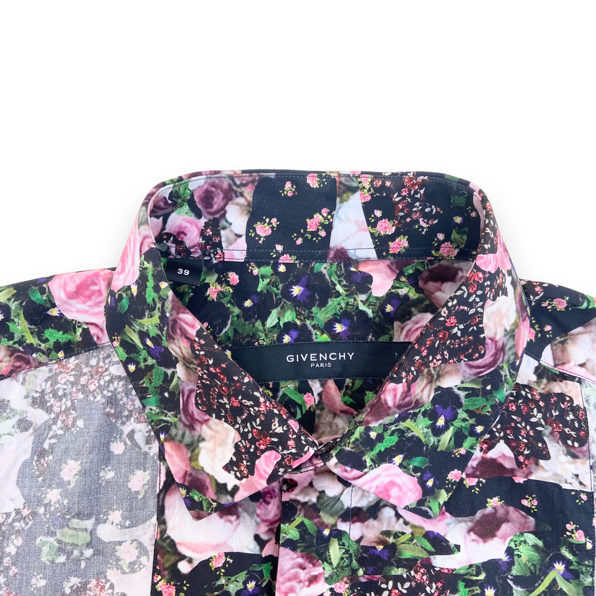 GIVENCHY FLORAL SHIRT S