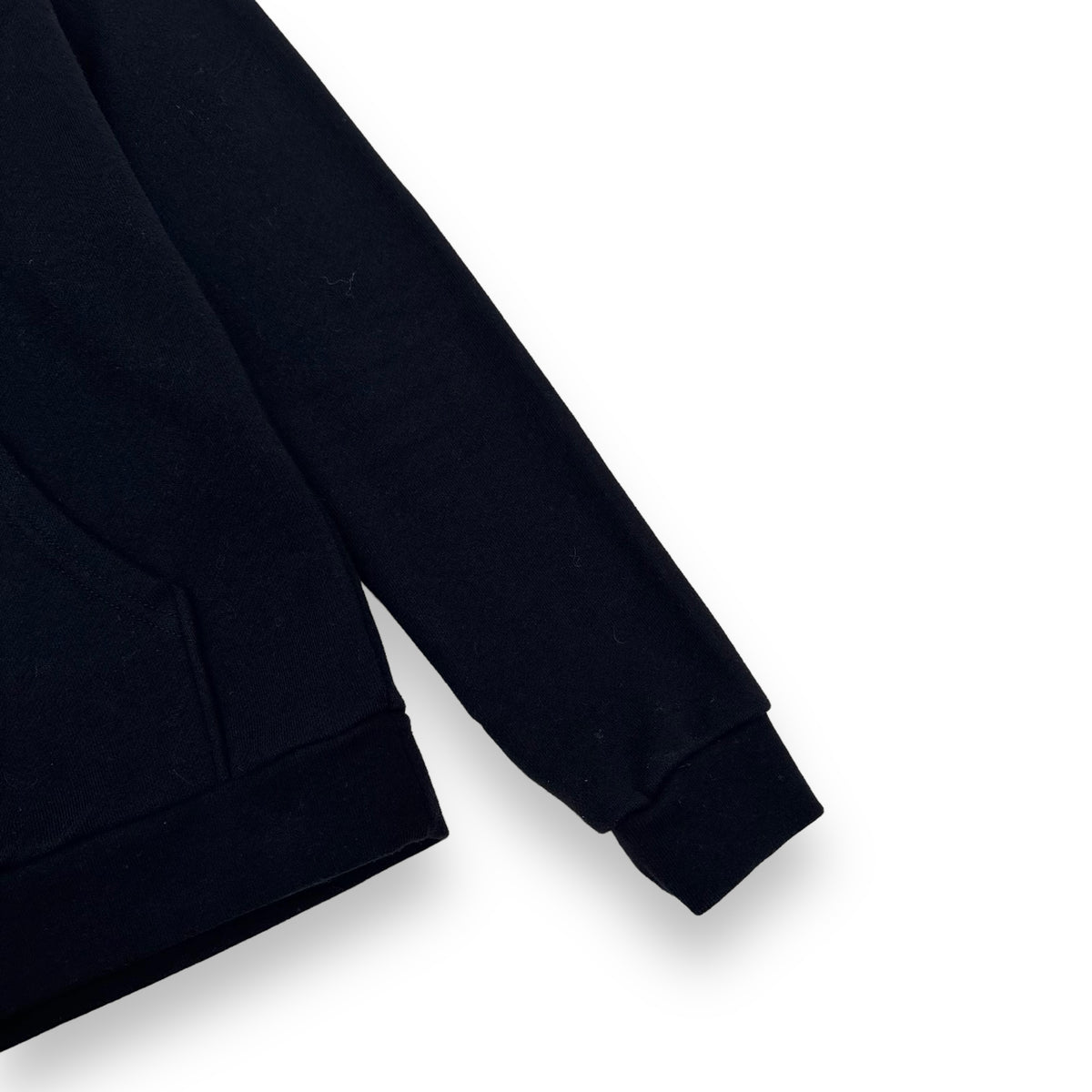 JOHN ELLIOT LOOPBACK COTTON-JERSEY HOODIE BLACK XS