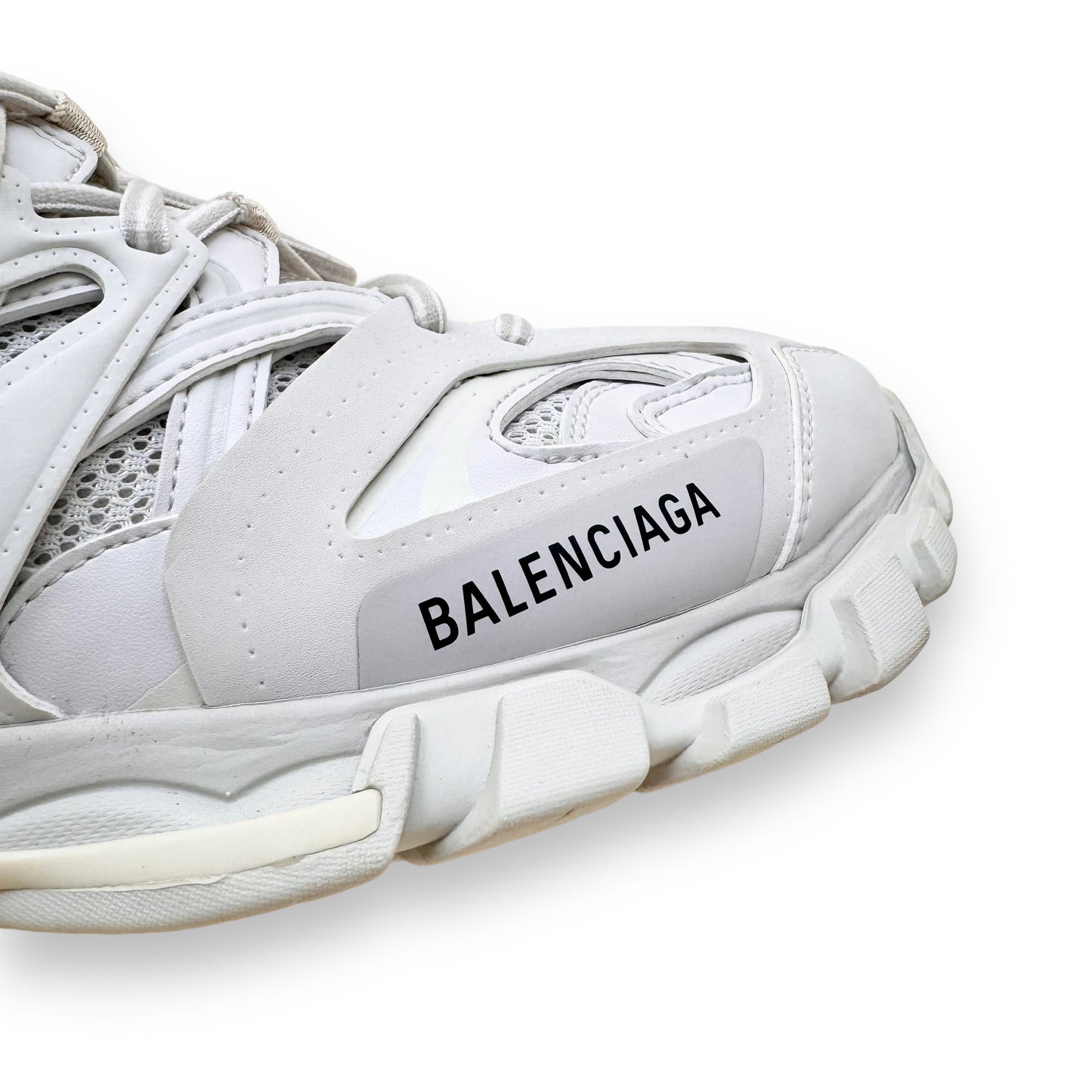 BALENCIAGA TRACK RUNNER SNEAKERS WHITE UK8