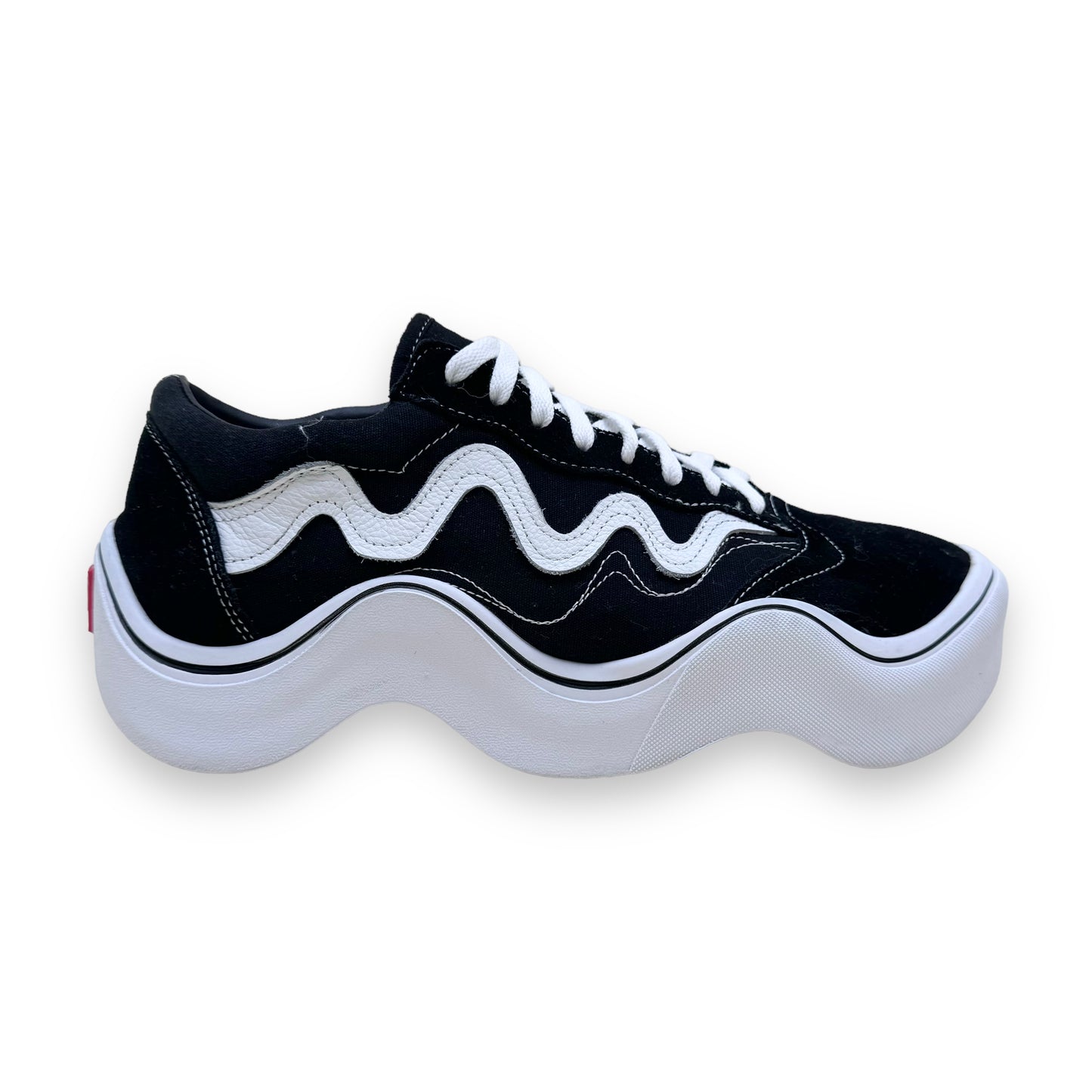 VANS X MSCHF X TYGA ‘WAVY BABY’ LOW TOP SNEAKERS WHITE / BLACK UK8.5