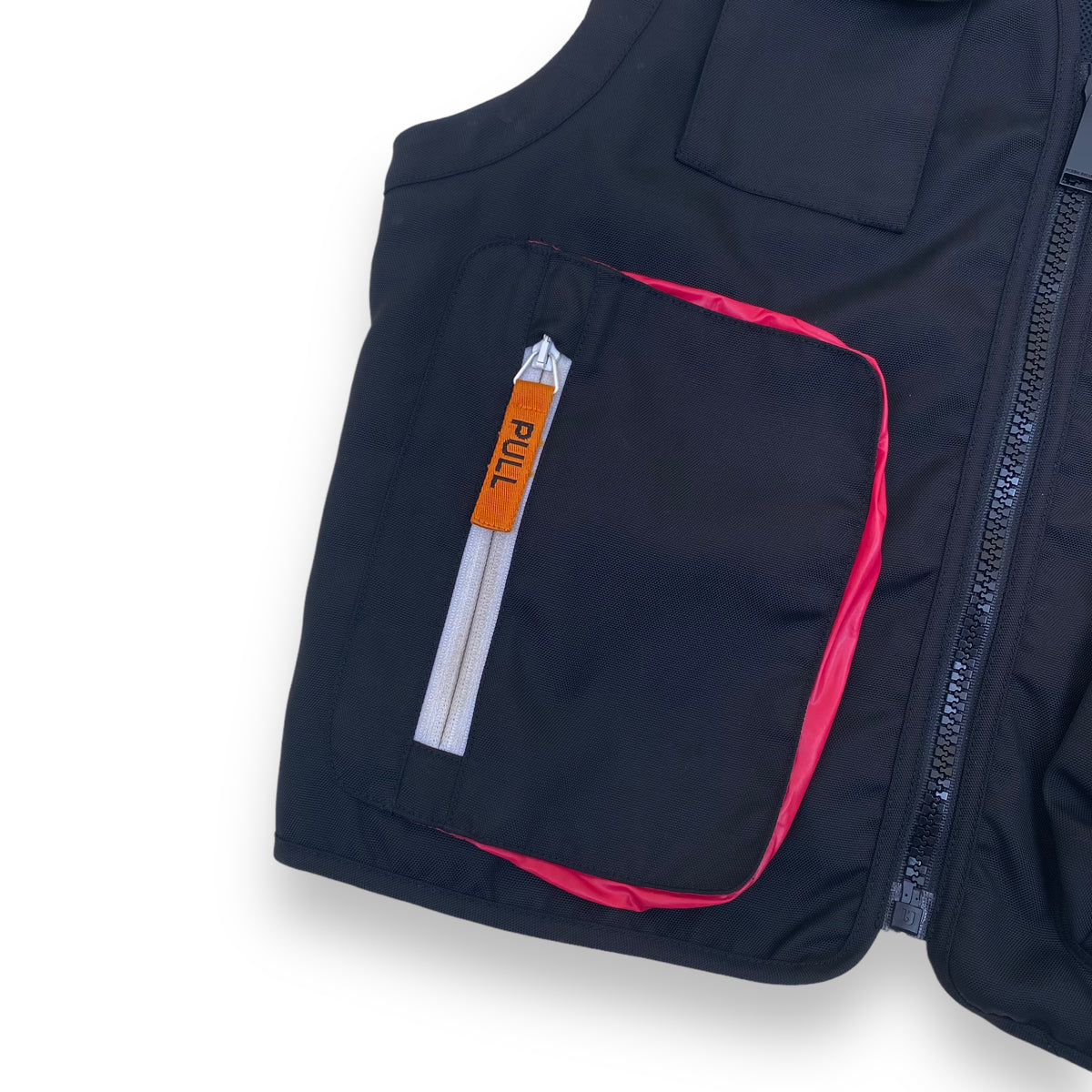HERON PRESTON REFLECTIVE GILET VEST BLACK M