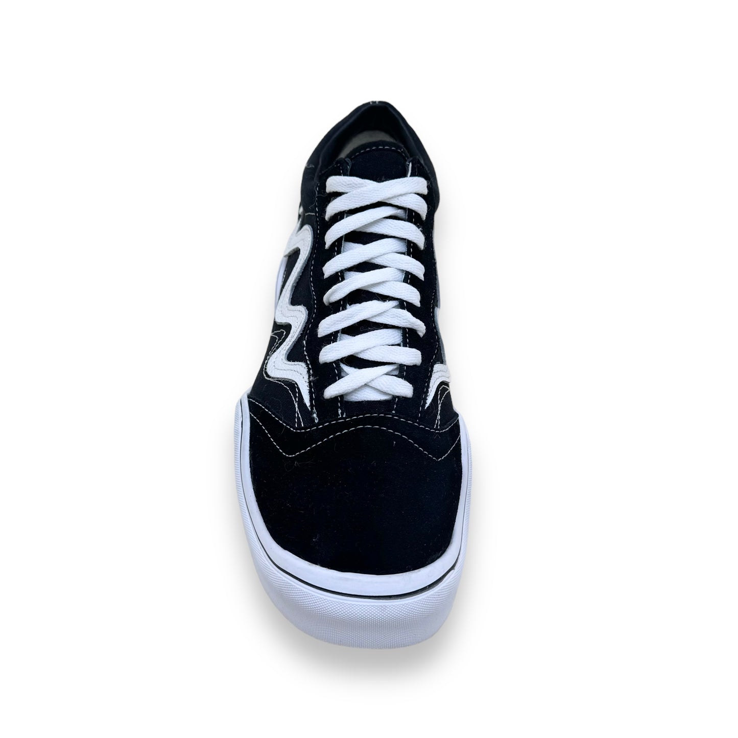 VANS X MSCHF X TYGA ‘WAVY BABY’ LOW TOP SNEAKERS WHITE / BLACK UK8.5