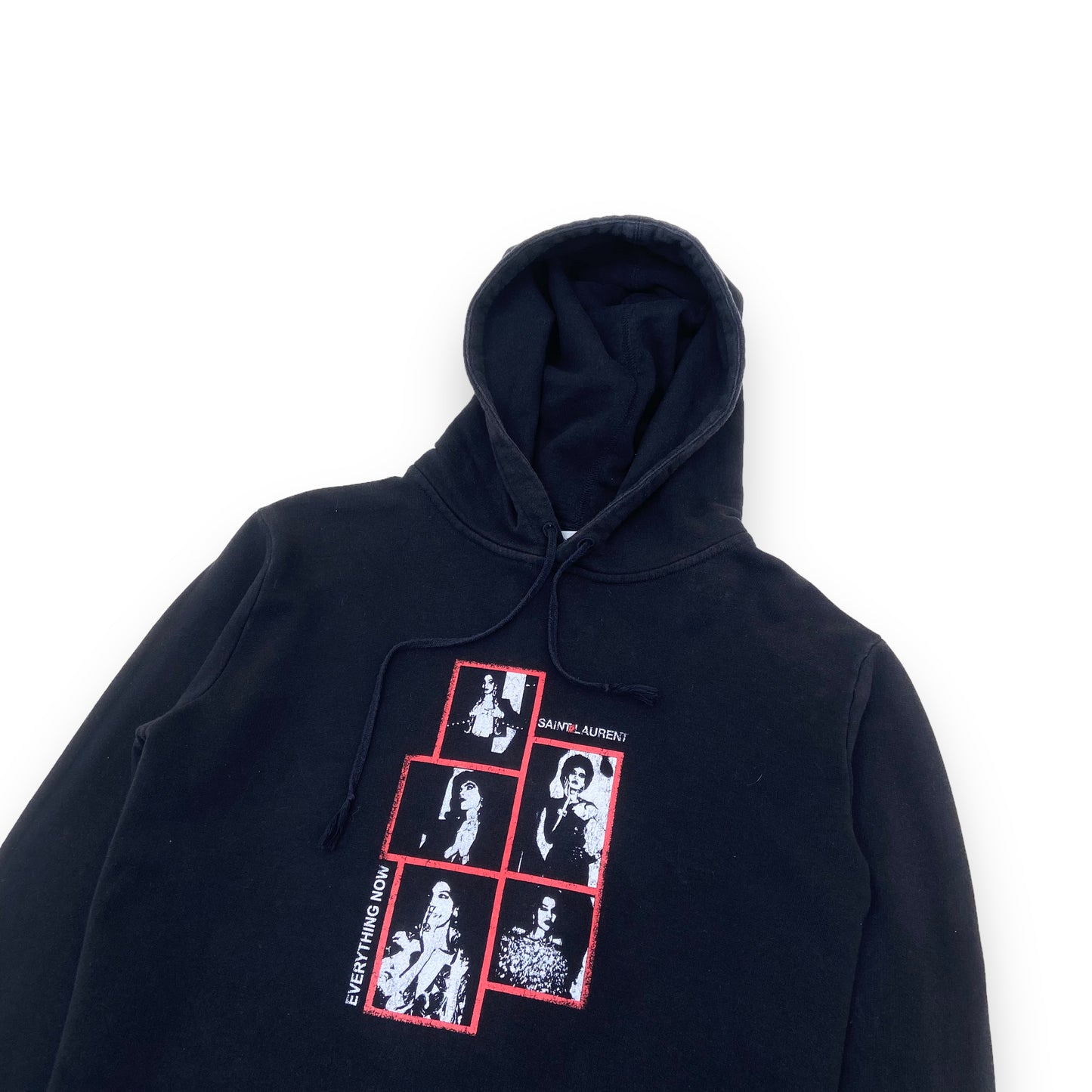 SAINT LAURENT EVERYTHING NOW HOODIE BLACK S