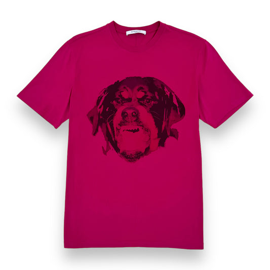 GIVECNHY ROTTWEILER T-SHIRT BURGNDY L