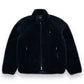 REPRESENT R LOGO-EMBROIDERED RECYCLED POLYESTER-BLEND FLEECE JACKET BLACK L