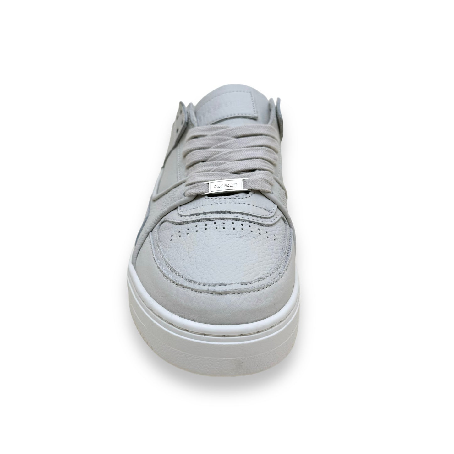 REPRESENT APEX LOW TOP SNEAKERS GREY UK12