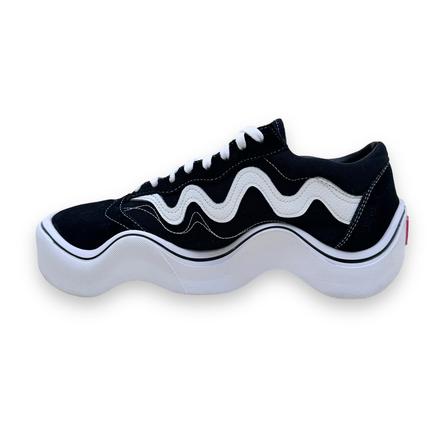 VANS X MSCHF X TYGA ‘WAVY BABY’ LOW TOP SNEAKERS WHITE / BLACK UK8.5