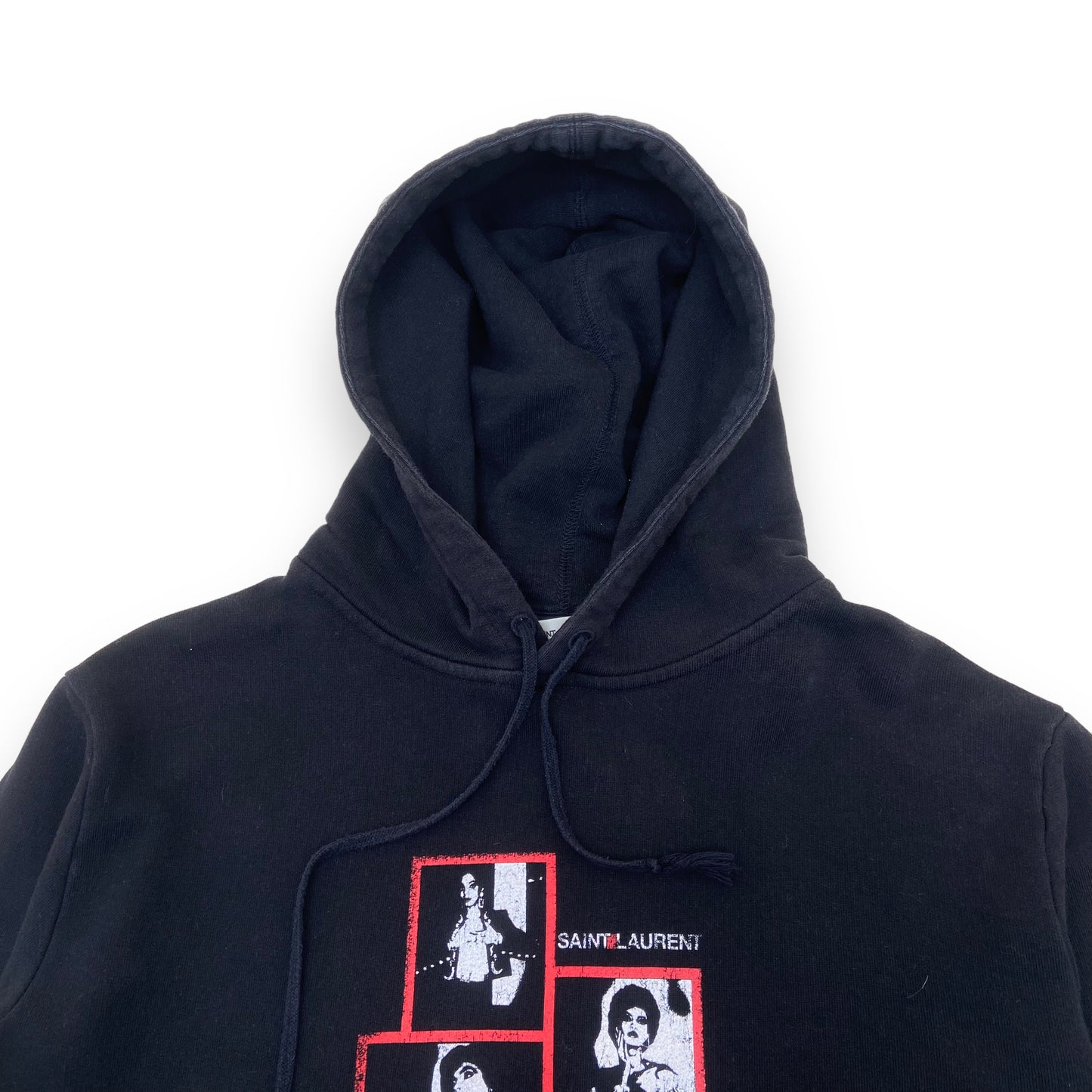 SAINT LAURENT EVERYTHING NOW HOODIE BLACK S