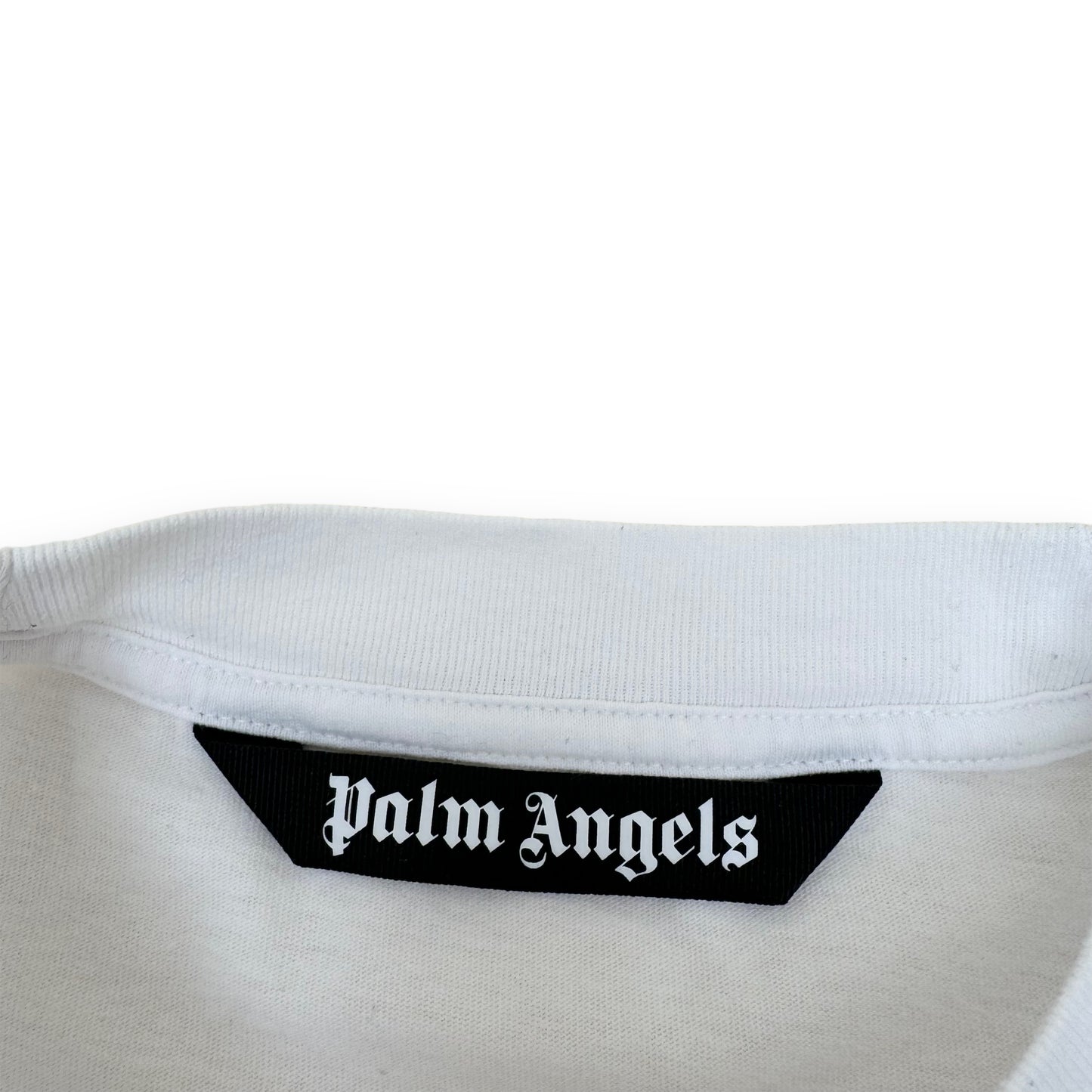 PALM ANGELS UN-TIE CLASSIC T-SHIRT WHITE XL