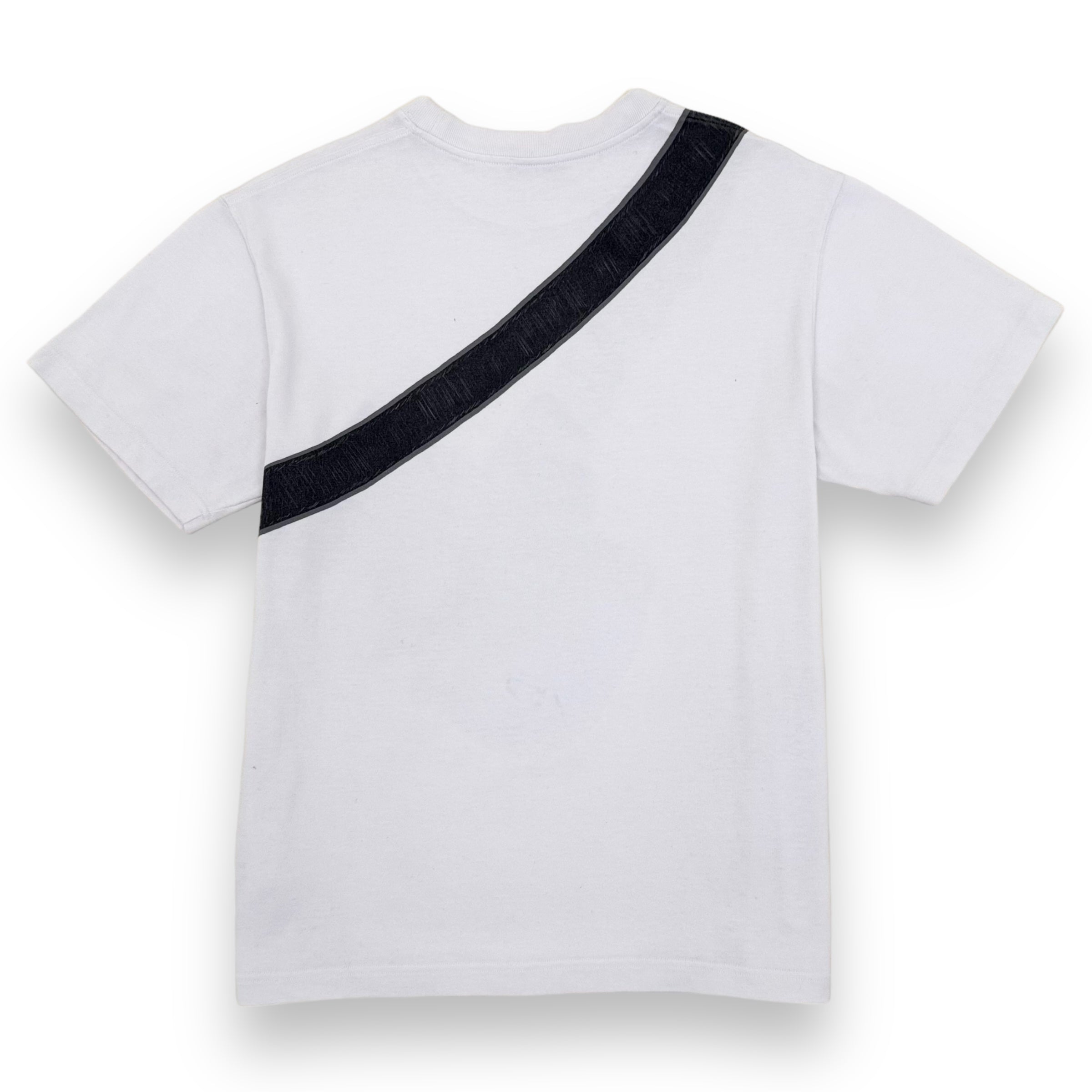 DIOR PRINTED SADDLE BAG COTTON T-SHIRT WHITE M