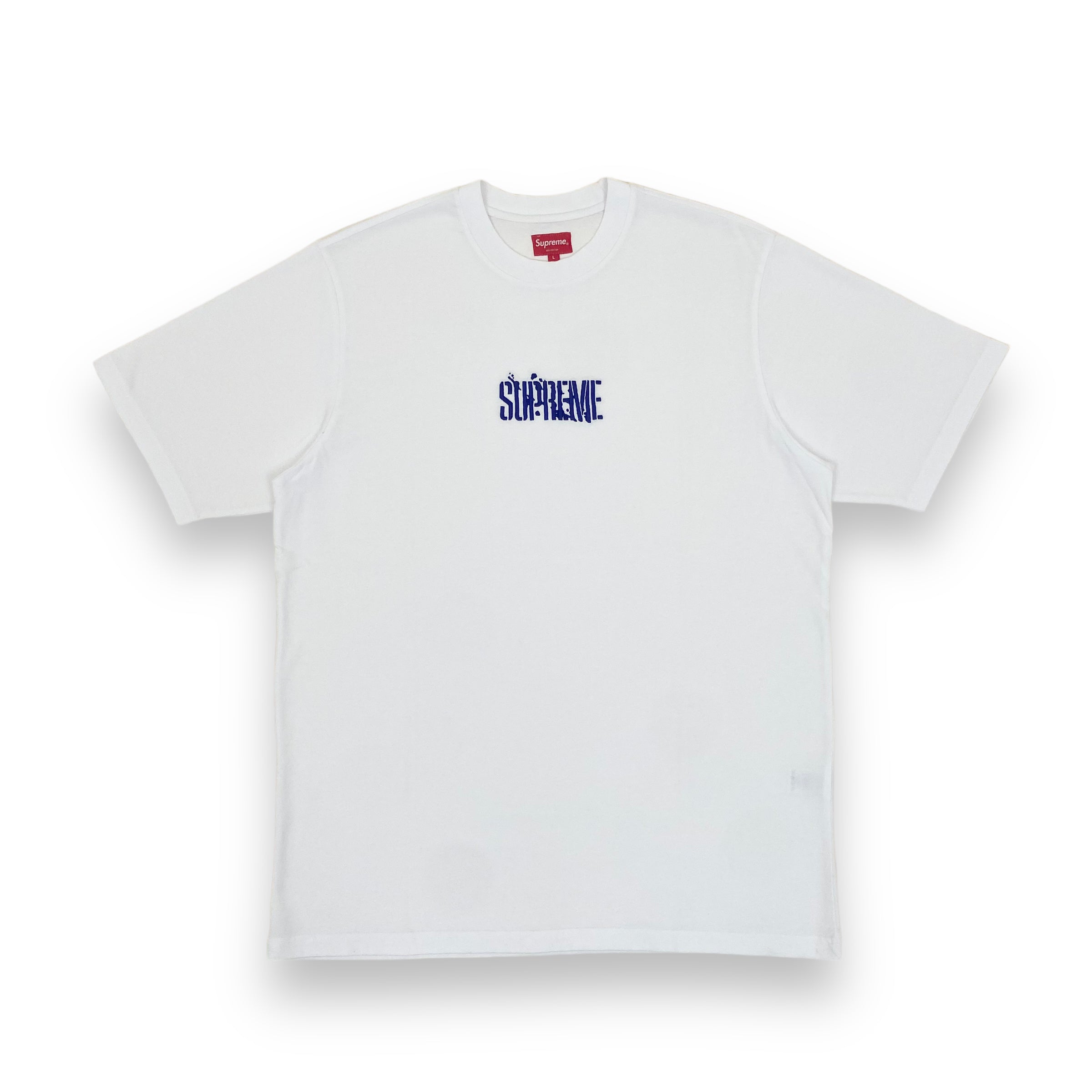 SUPREME SPLATTER SS21 T-SHIRT WHITE L