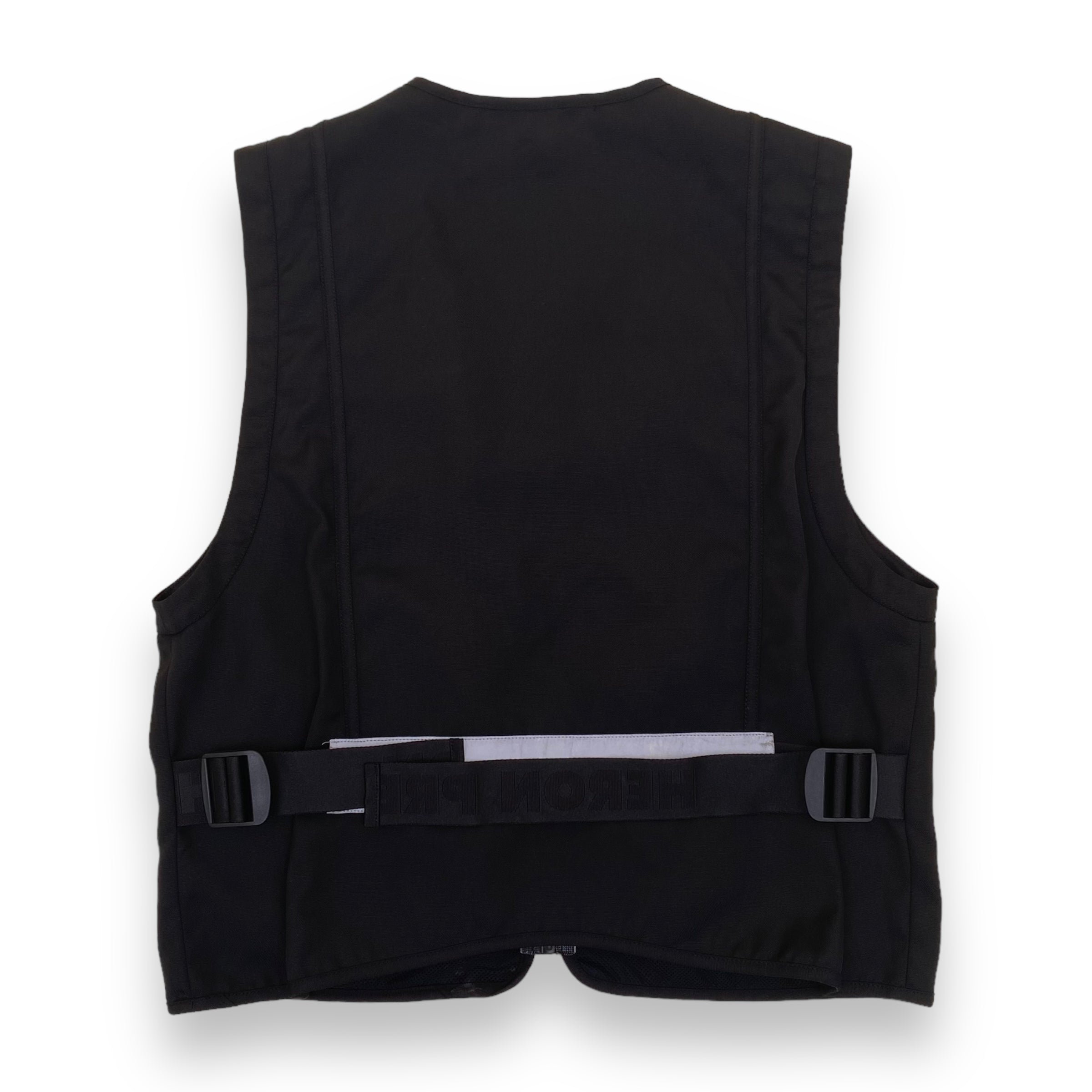 HERON PRESTON REFLECTIVE GILET VEST BLACK M