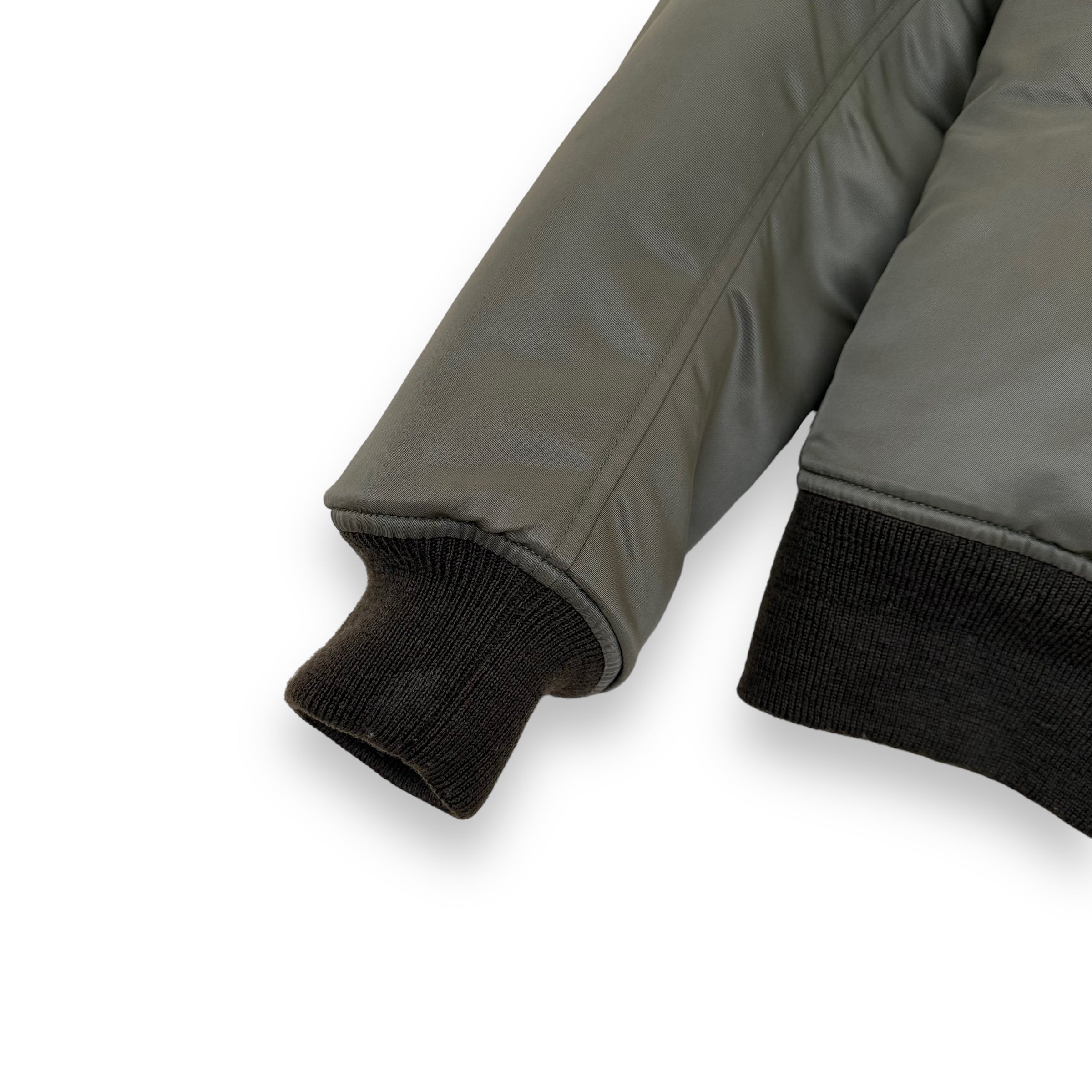 SAINT LAURENT MA-1 BOMBER JACKET KHAKI S