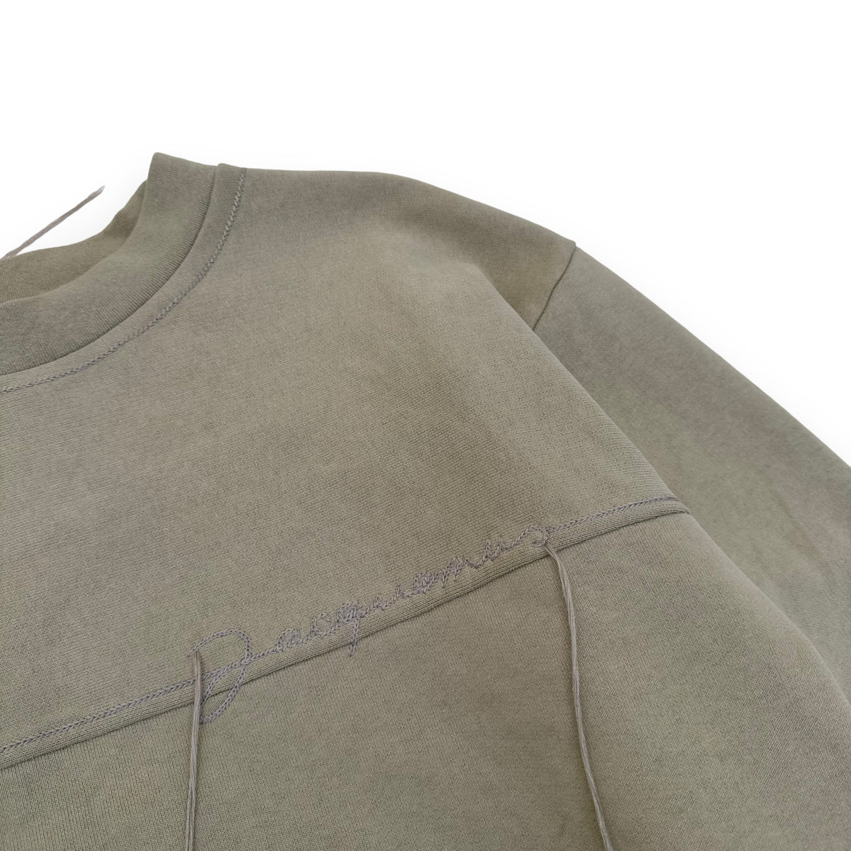 JACQUEMUS LOGO EMBROIDERED SWEATSHIRT BEIGE L