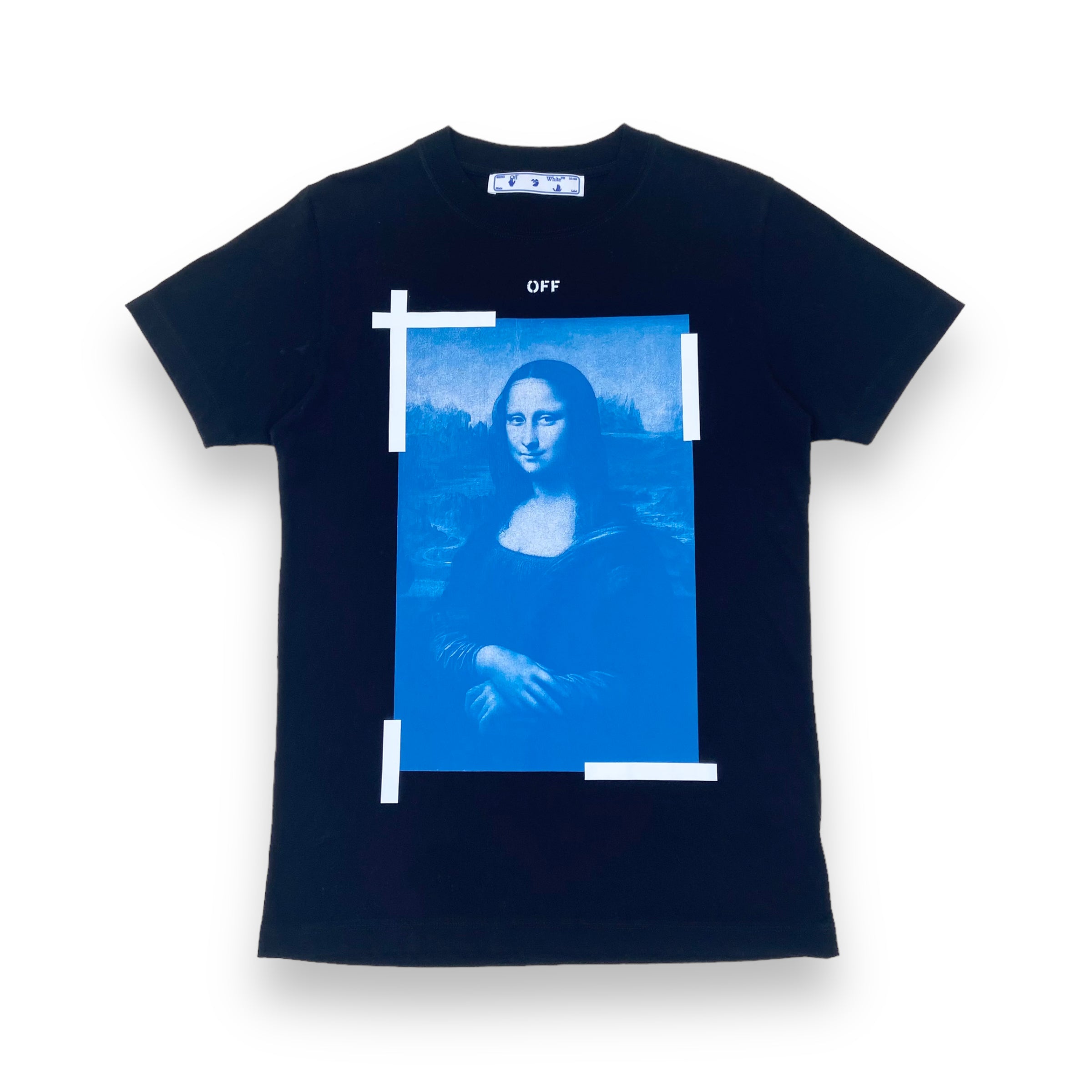 OFF-WHITE MONA LISA T-SHIRT BLACK S