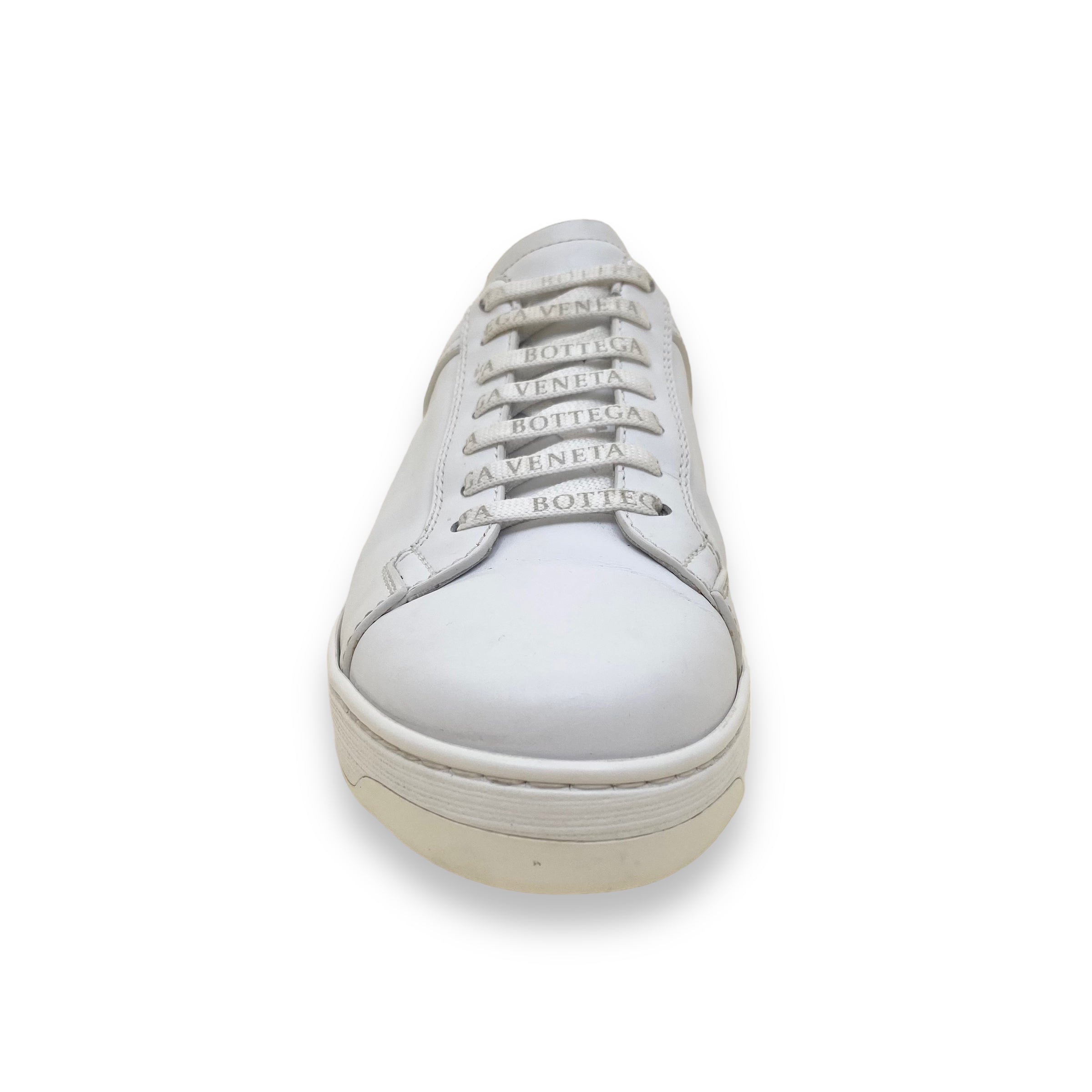 BOTTEGA VENETA VBPEO LOW TOP SNEAKERS WHITE UK6