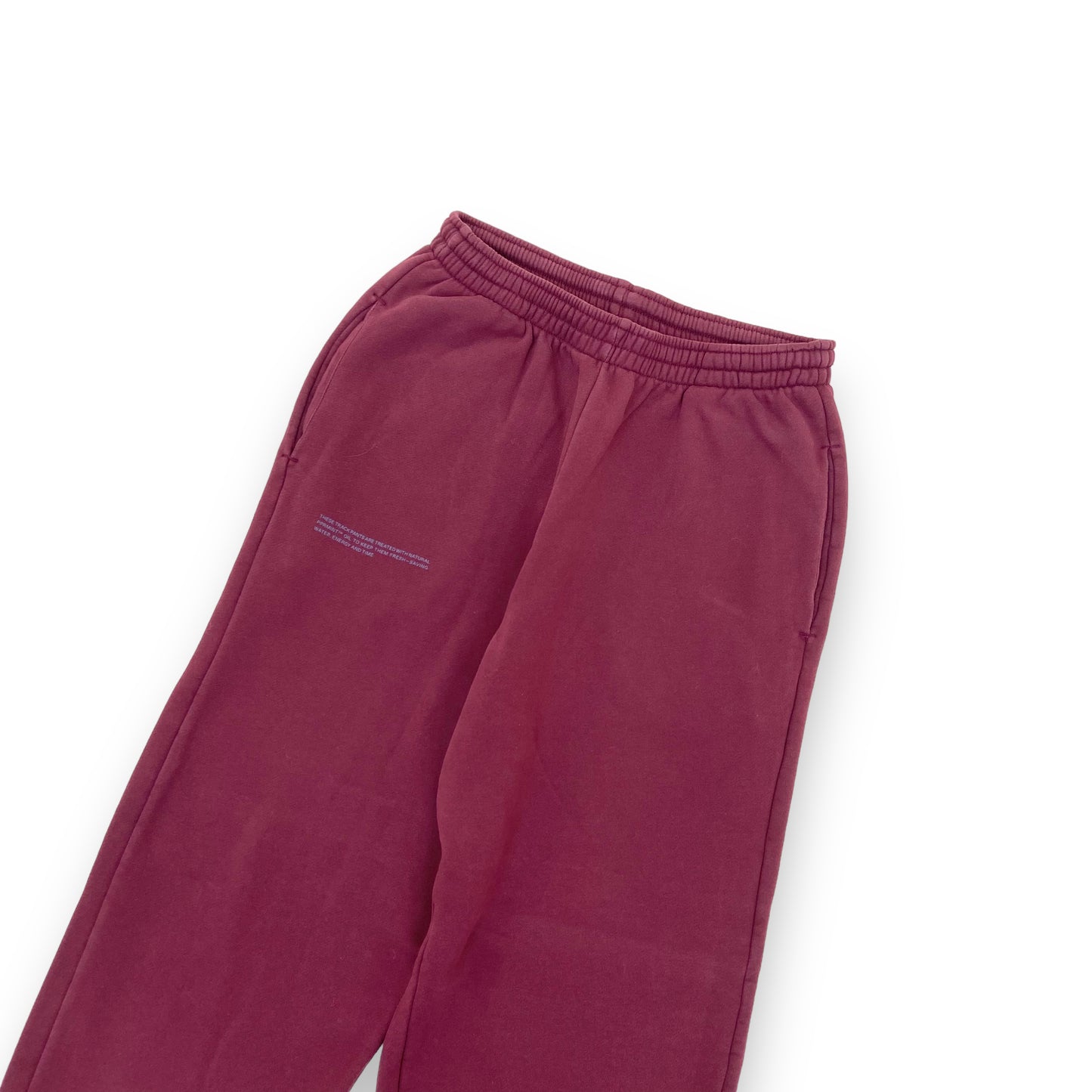 PANGAIA JOGGERS BURGUNDY XS