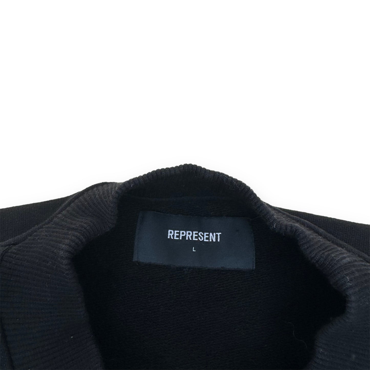 REPRESENT LOGO SWEATSHIRT BLACK L