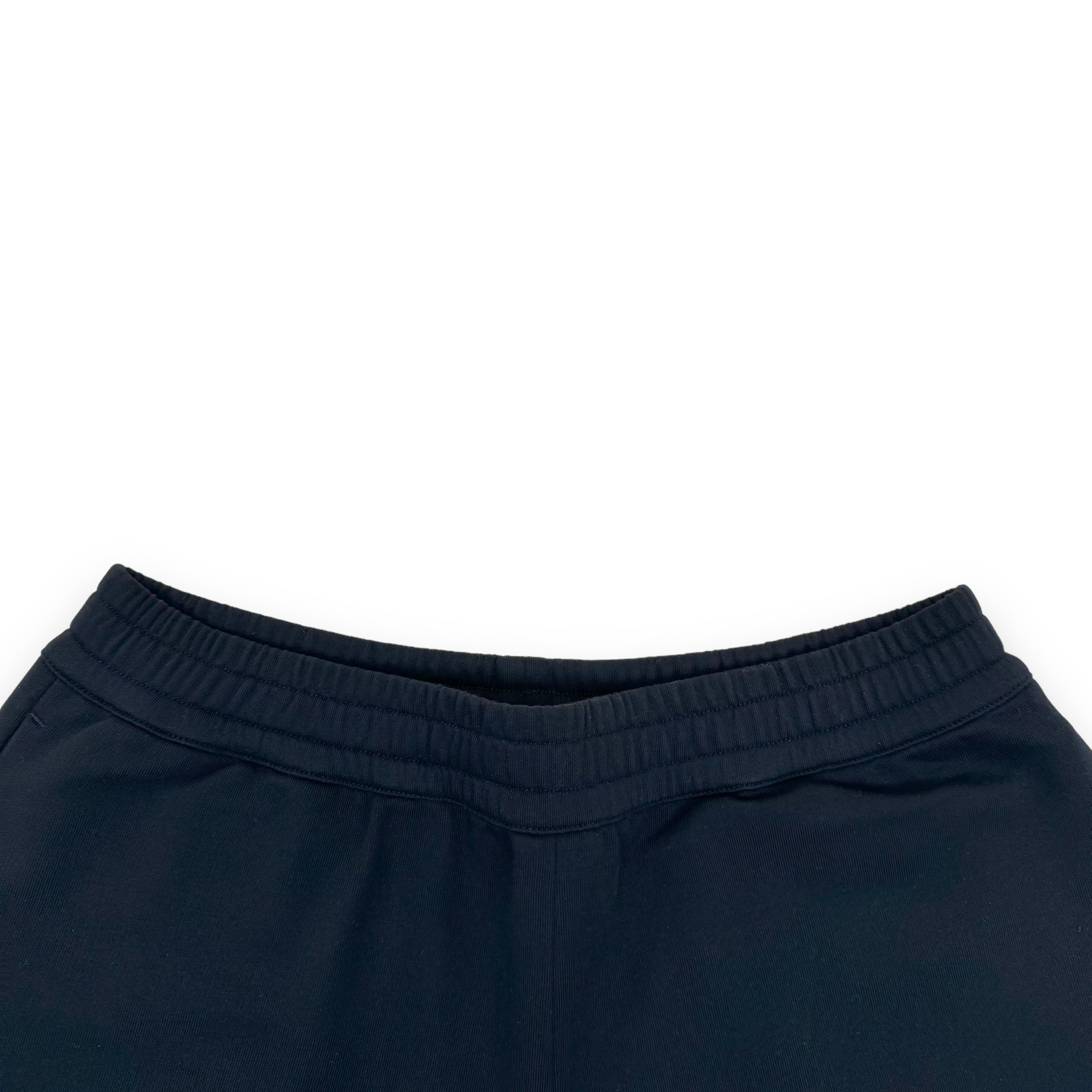 BURBERRY JERSEY UNICORN SWEAT SHORTS BLACK L