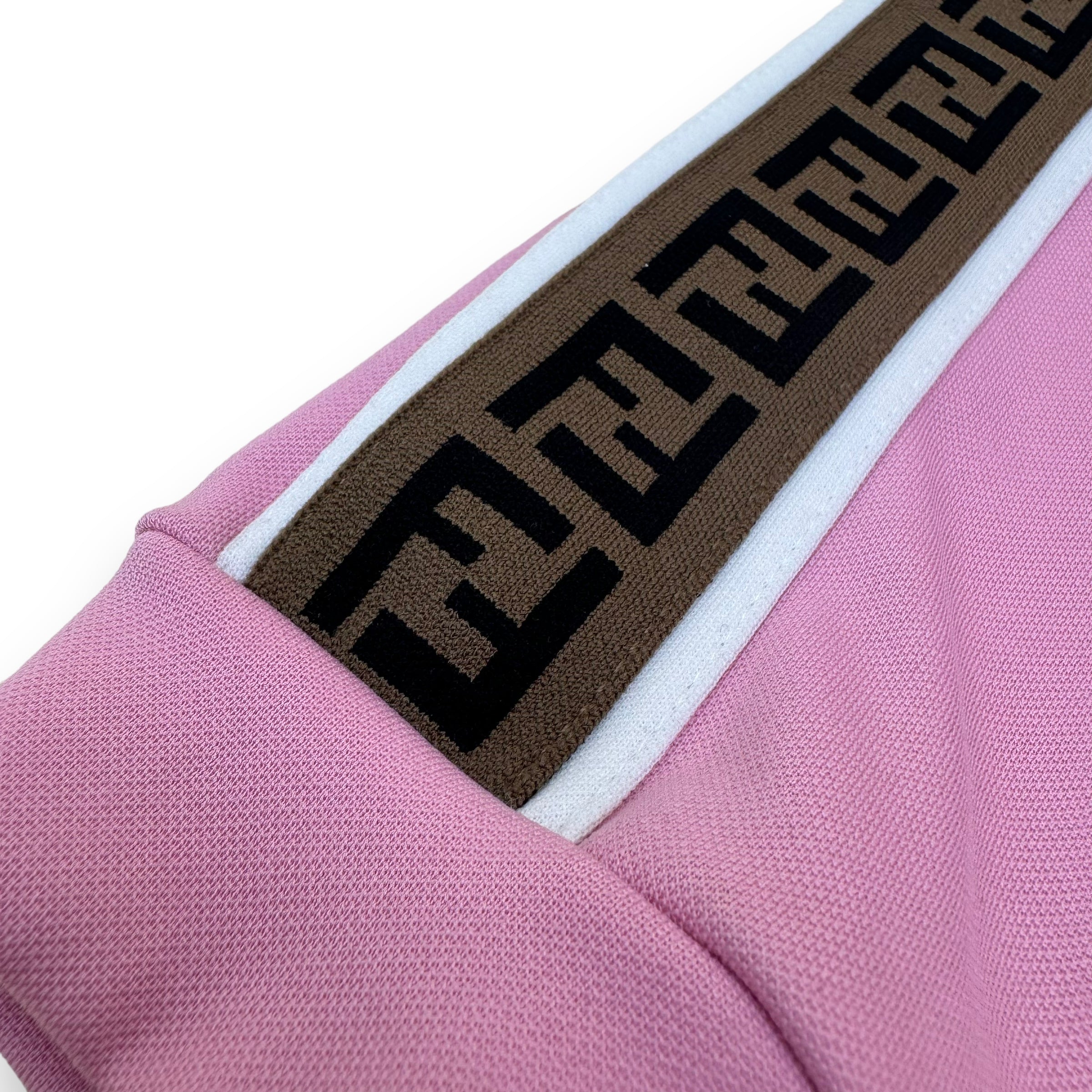 FENDI FF COTTON DRESS PINK AGE5