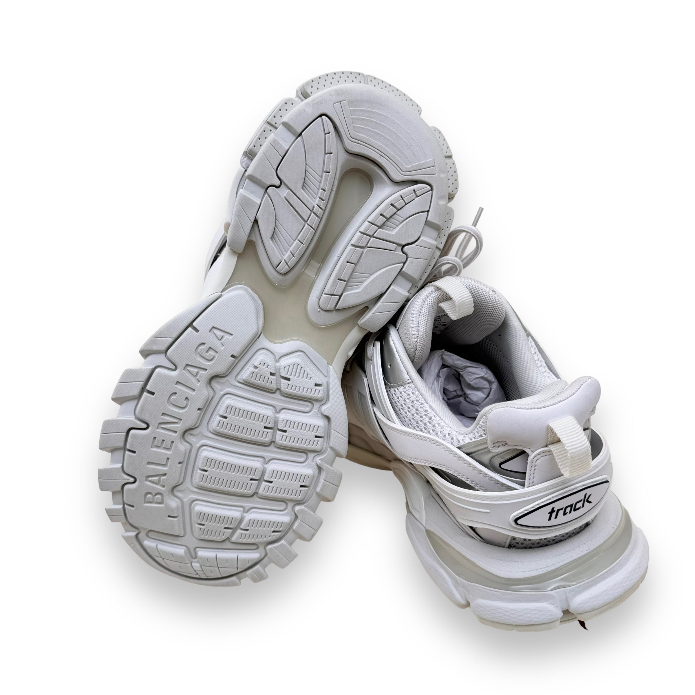 BALENCIAGA TRACK RUNNER SNEAKERS WHITE UK8