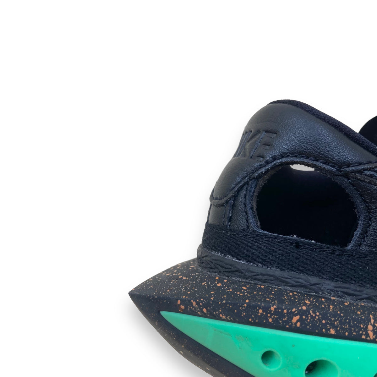 NIKE BLAZER LOW X OFF-WHITE ‘77 SNEAKERS BLACK ELECTRO GREEN UK8