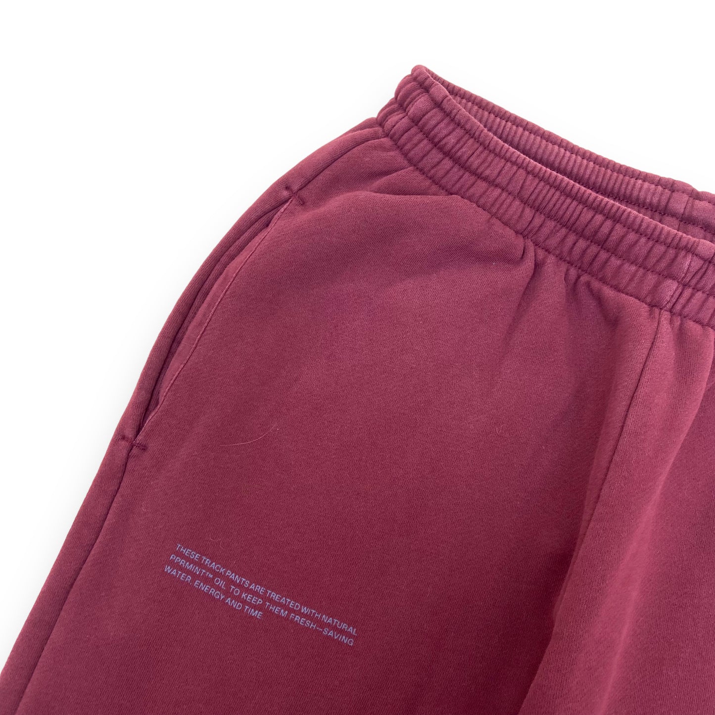 PANGAIA JOGGERS BURGUNDY XS