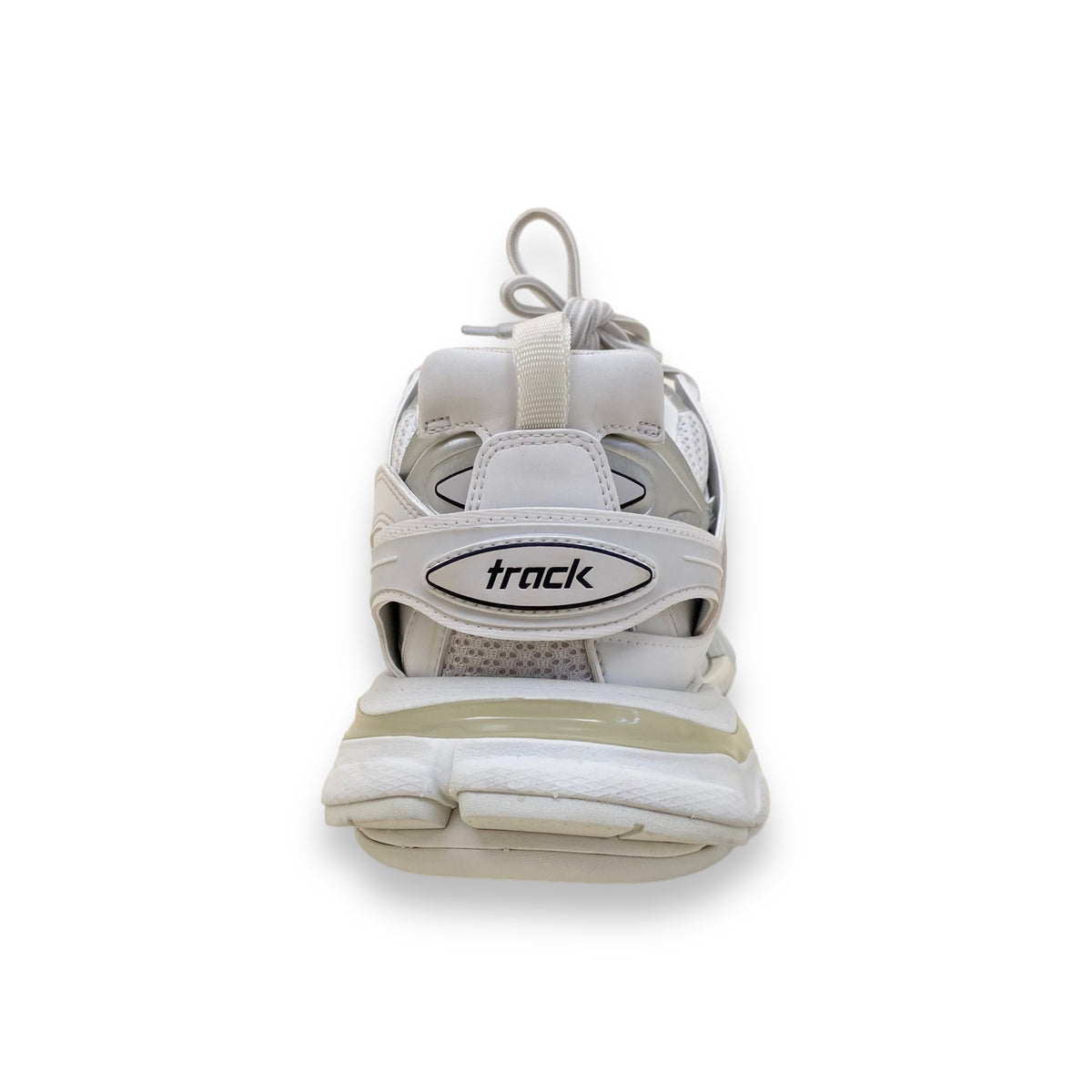 BALENCIAGA TRACK MESH AND NYLON SNEAKERS WHITE UK9
