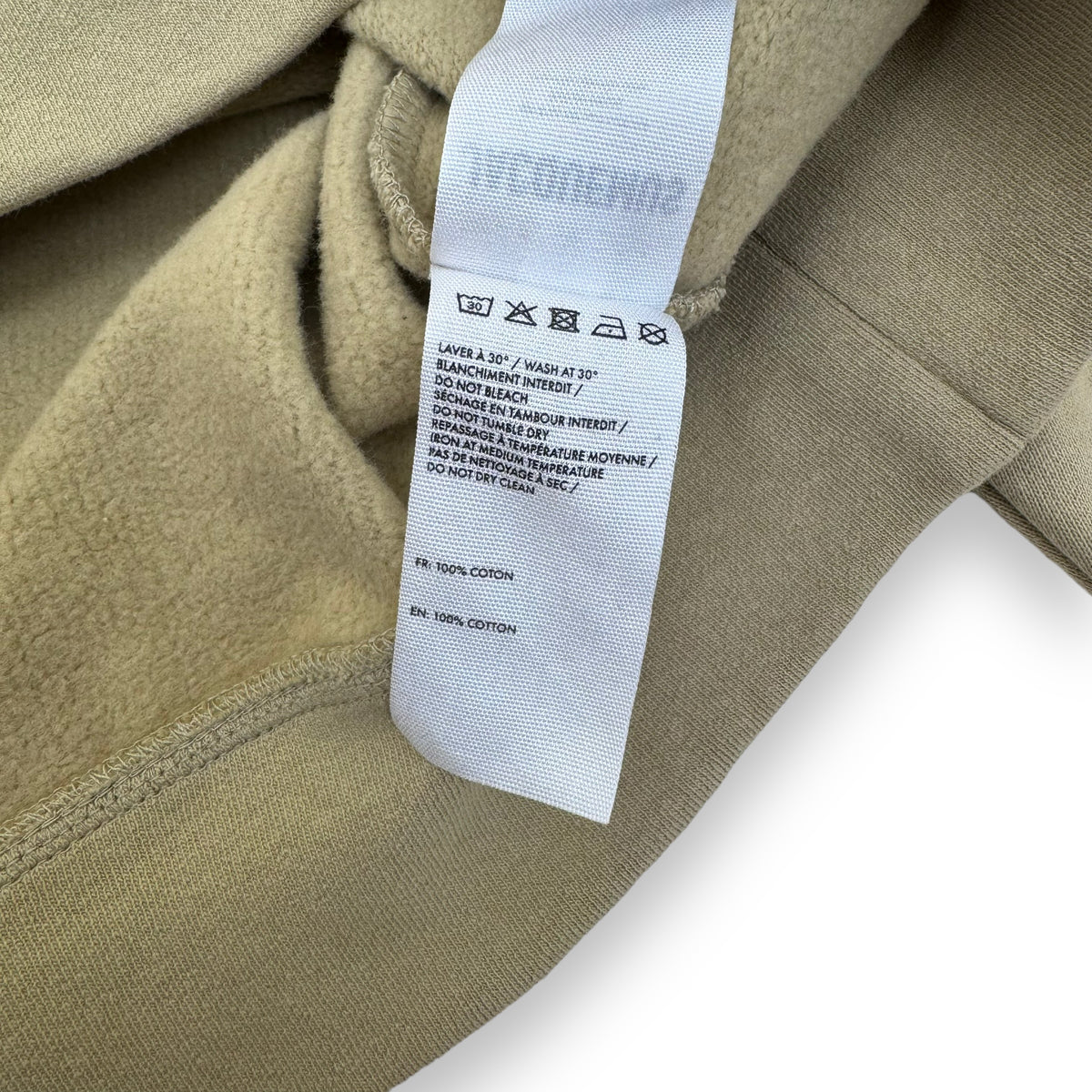 JACQUEMUS LOGO EMBROIDERED SWEATSHIRT BEIGE L