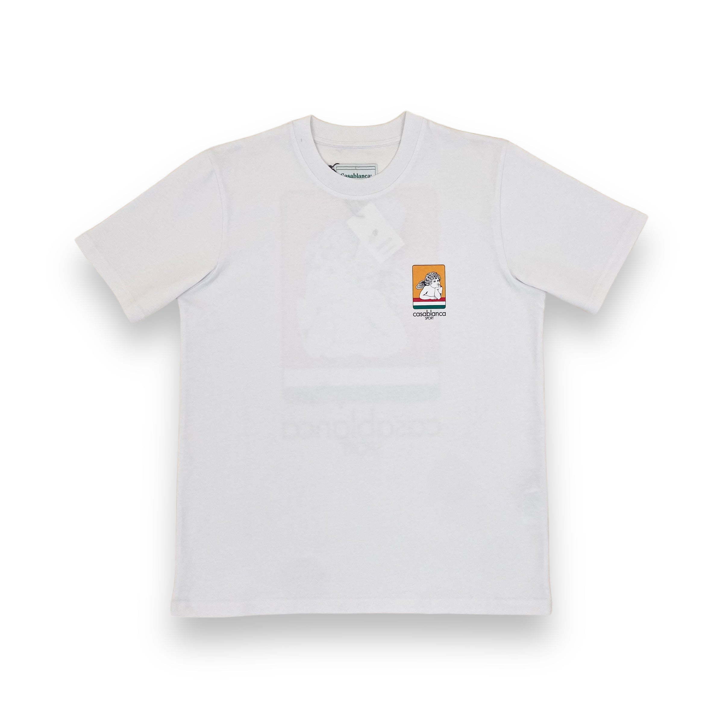 CASABLANCA T-SHIRT WHITE M