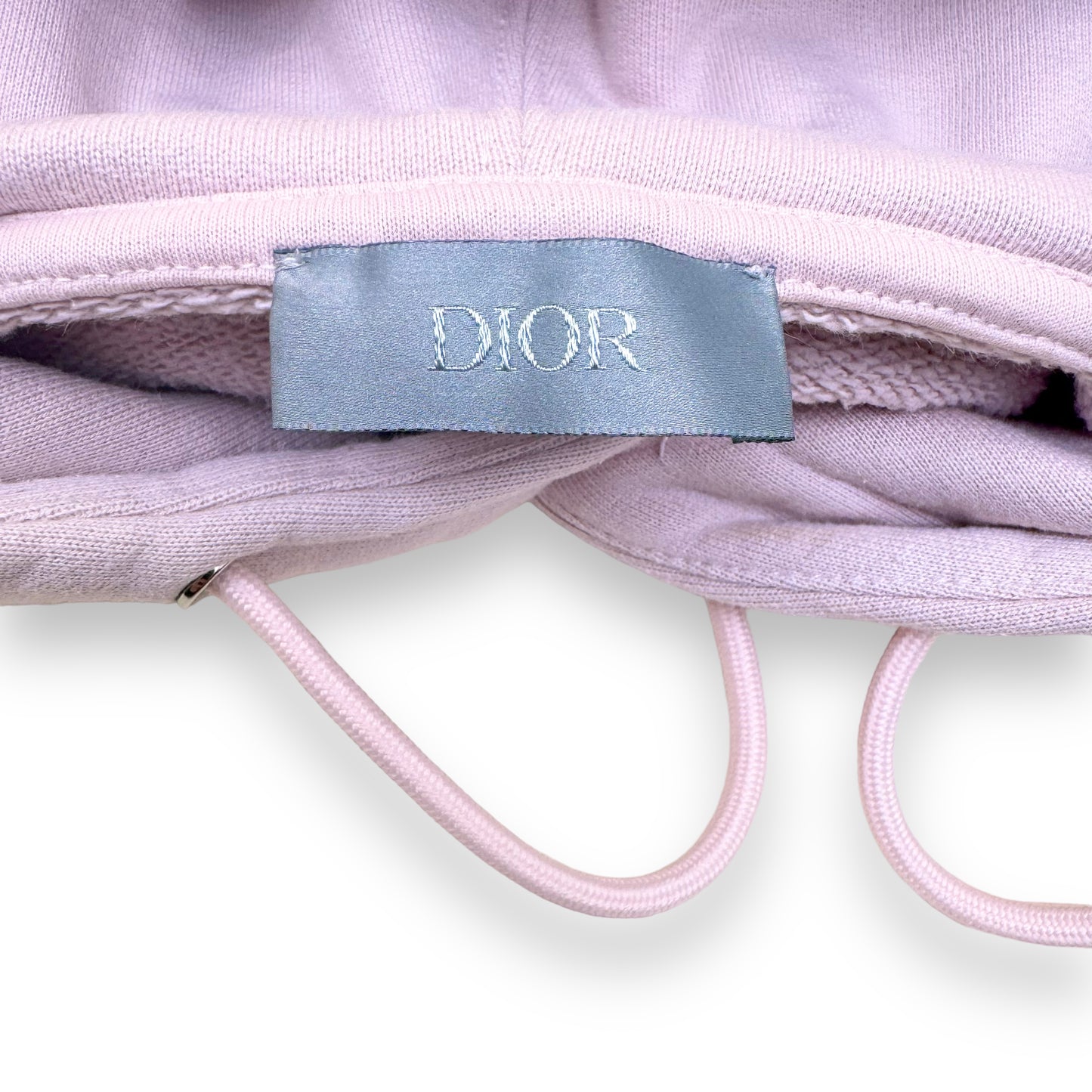 CHRISTIAN DIOR CD ICON HOODED SWEATSHIRT PINK XS