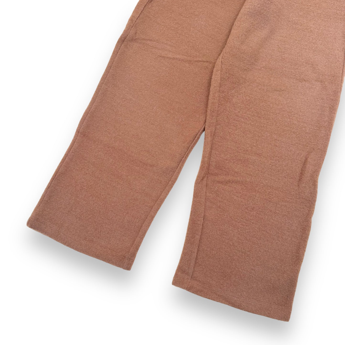 MAX MARA LEISURE COTTON-WOOL BLEND TROUSERS CAMEL S