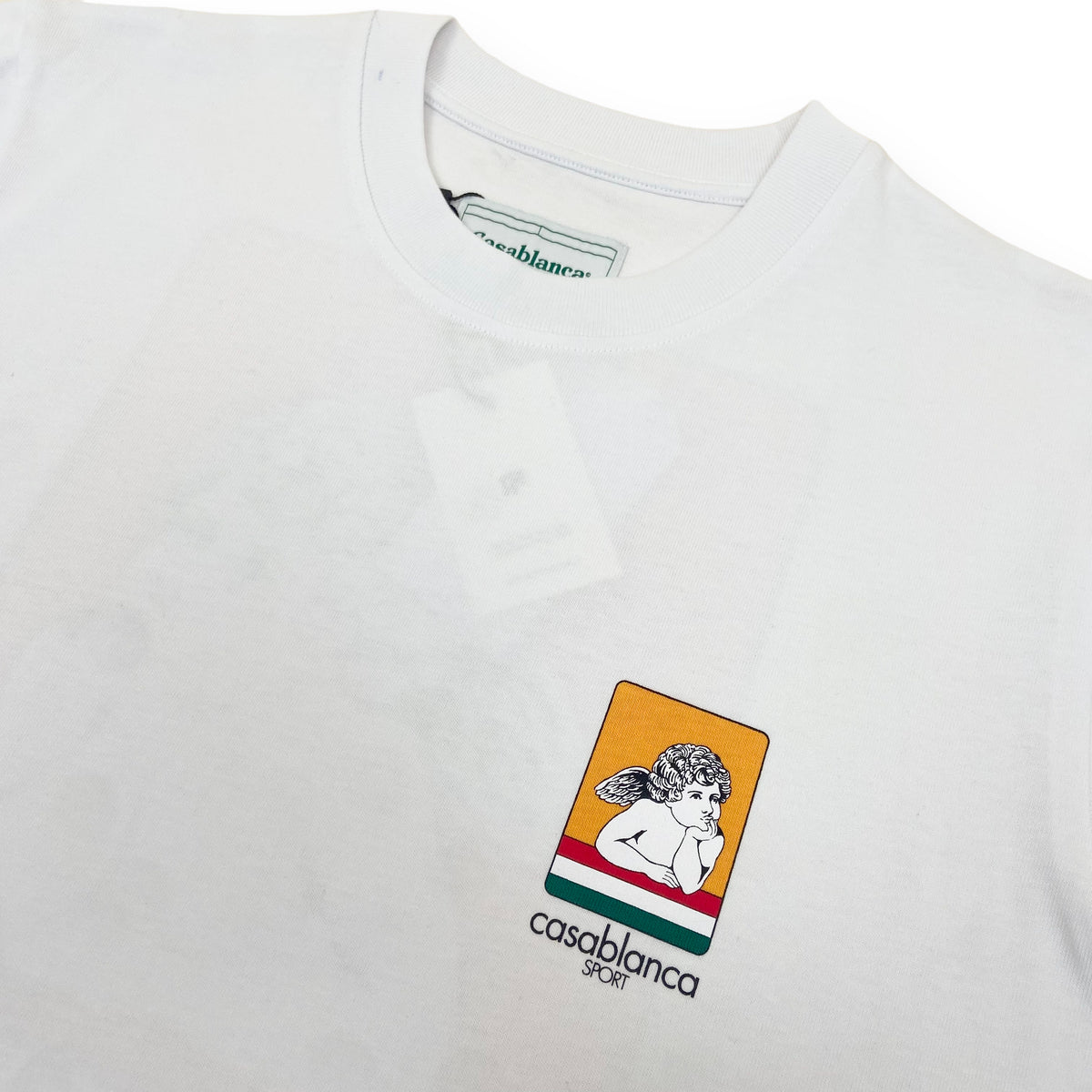 CASABLANCA T-SHIRT WHITE M
